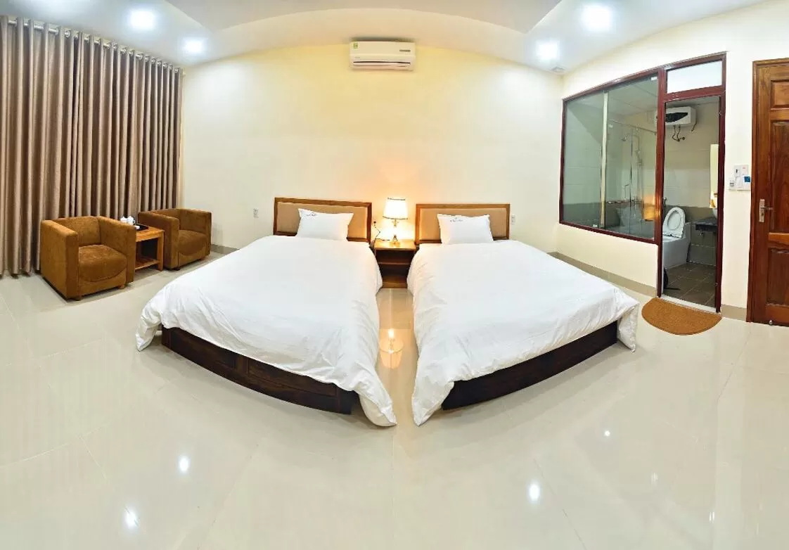 Bed in Ruby Hotel
