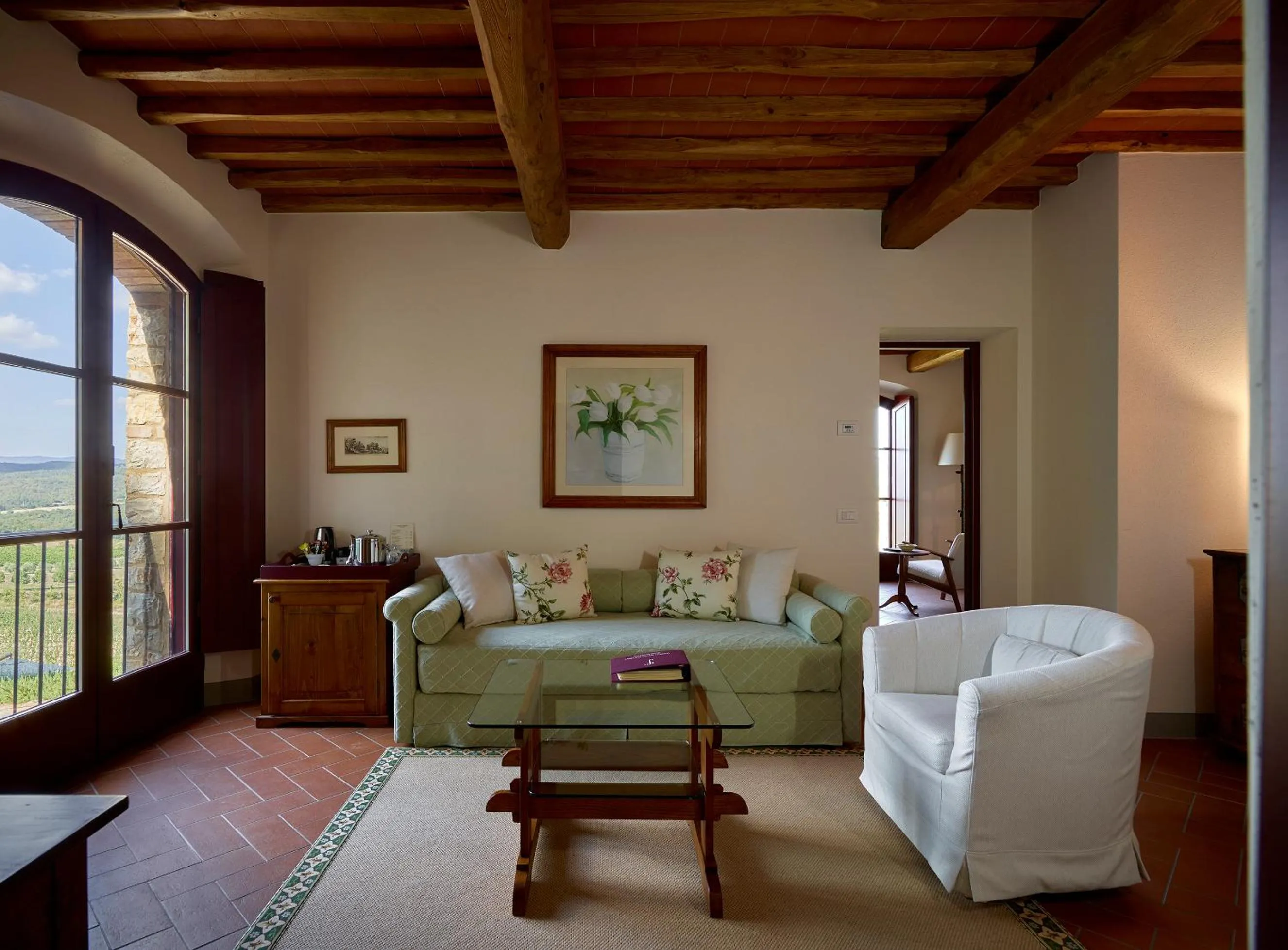 Living room in Hotel Le Fontanelle