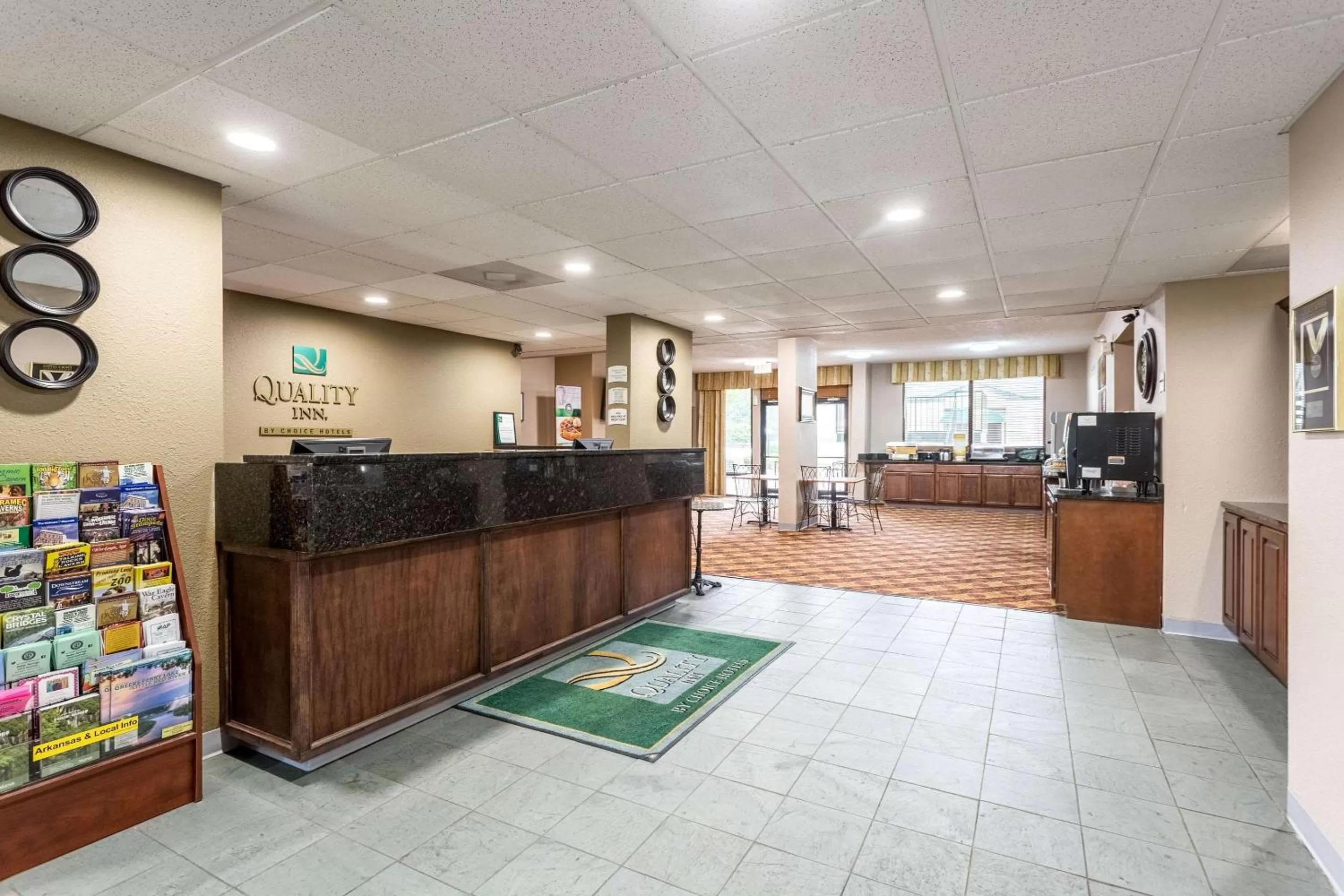 Lobby or reception in Quality Inn Heber Springs