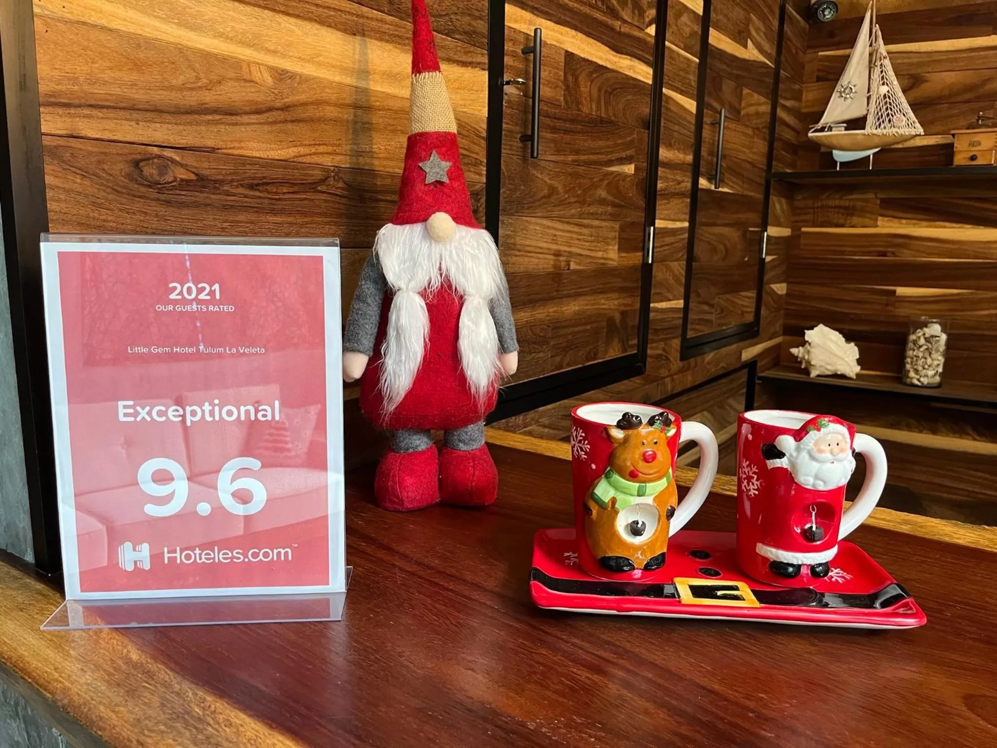 Decorative detail in Little Gem Hotel Tulum La Veleta