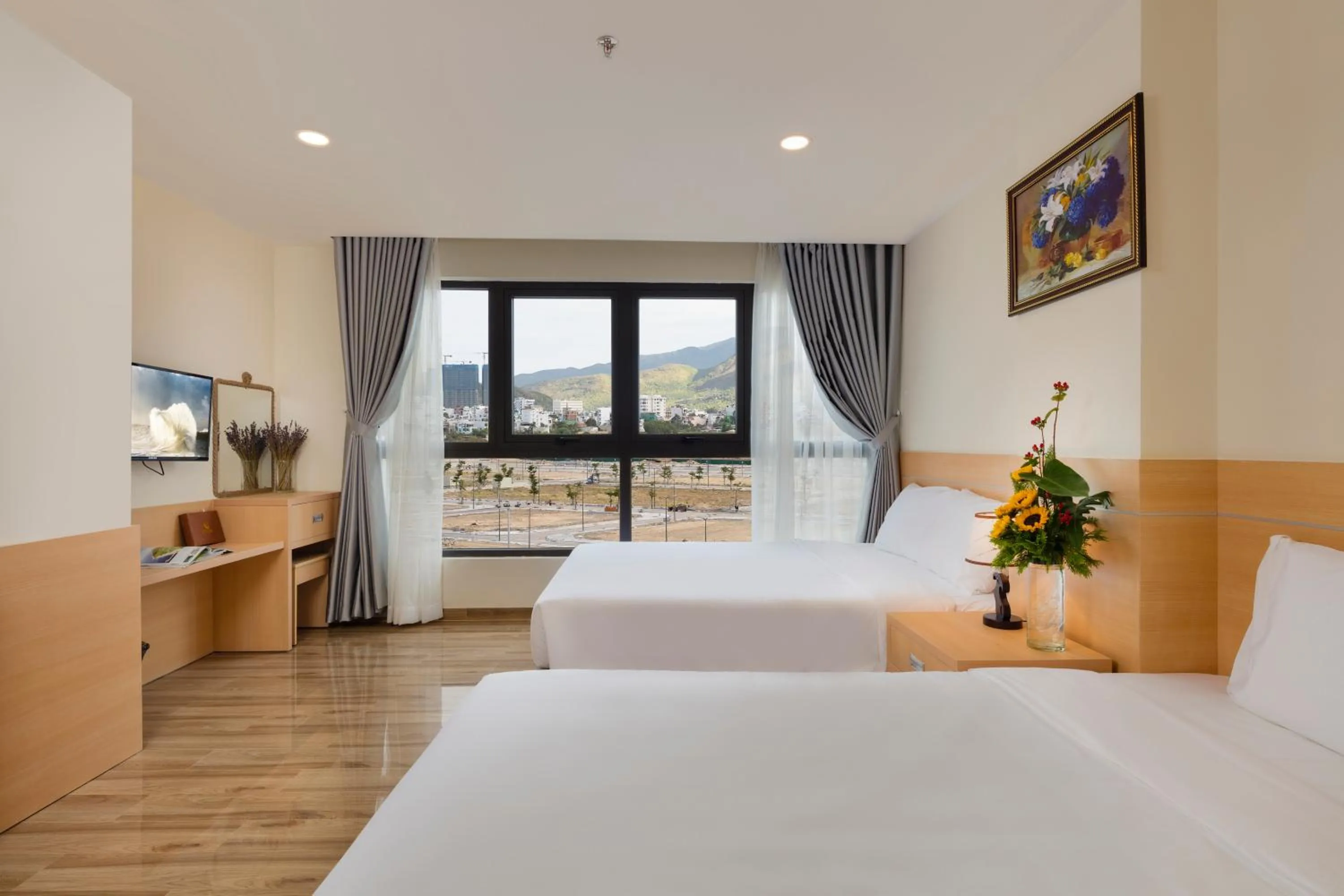Photo of the whole room, Bed in The Swan Nha Trang Hotel