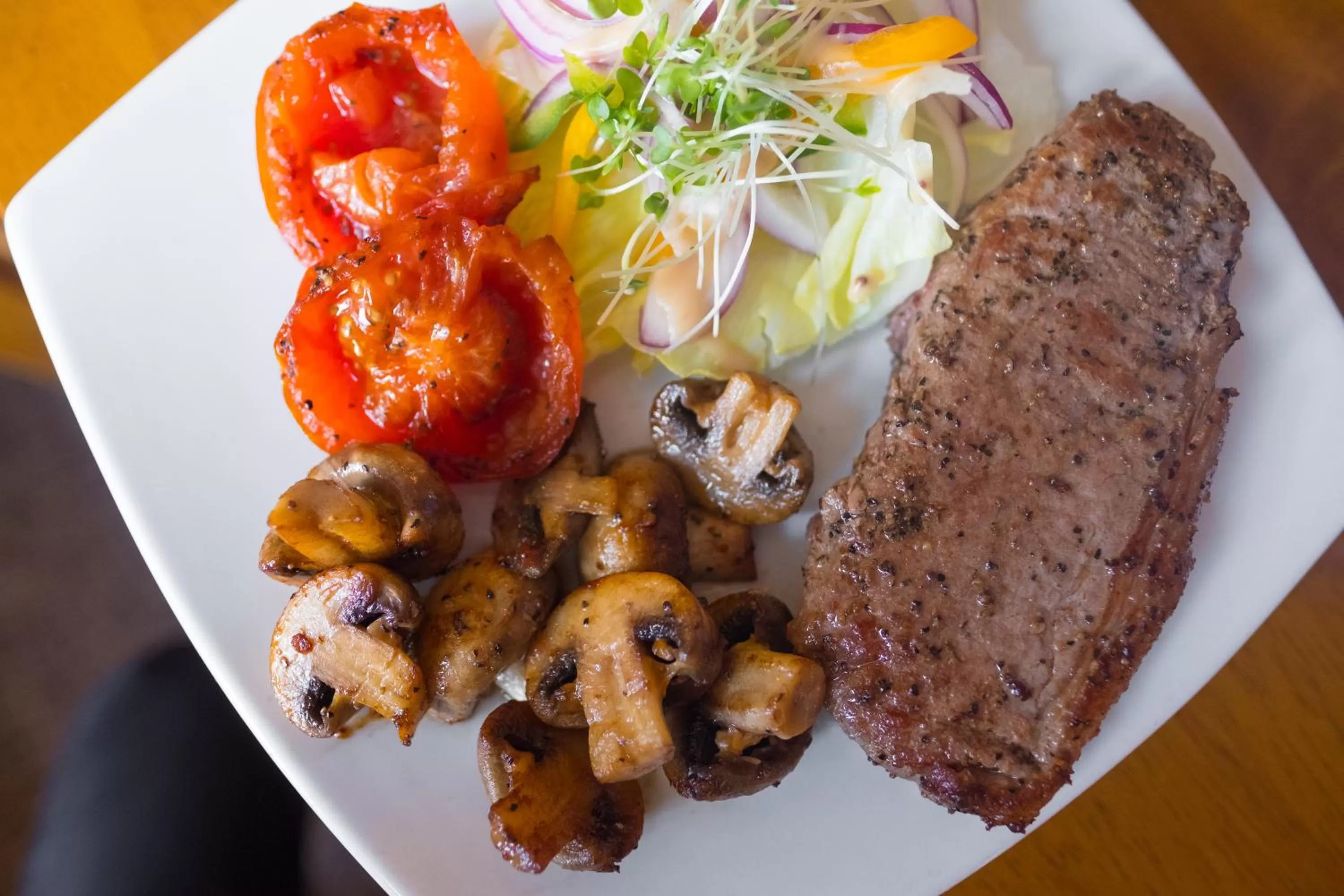 Food close-up in Kings Arms