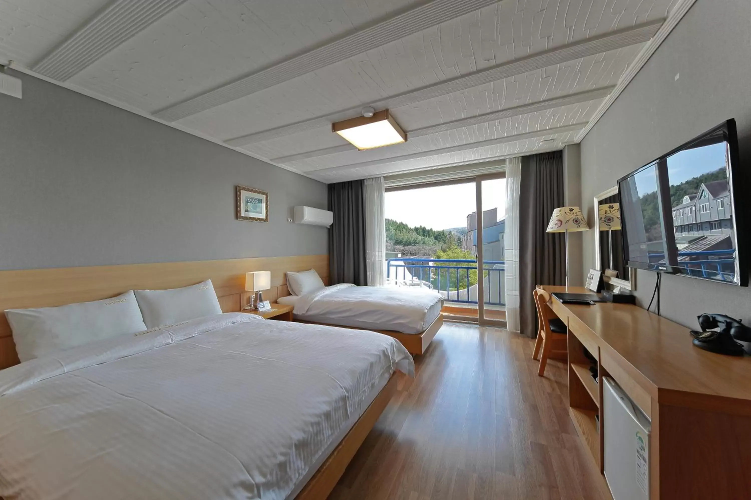 Deluxe Twin Room in Benikea Swiss Rosen Hotel Deluxe Twin Room in Benikea Swiss Rosen Hotel