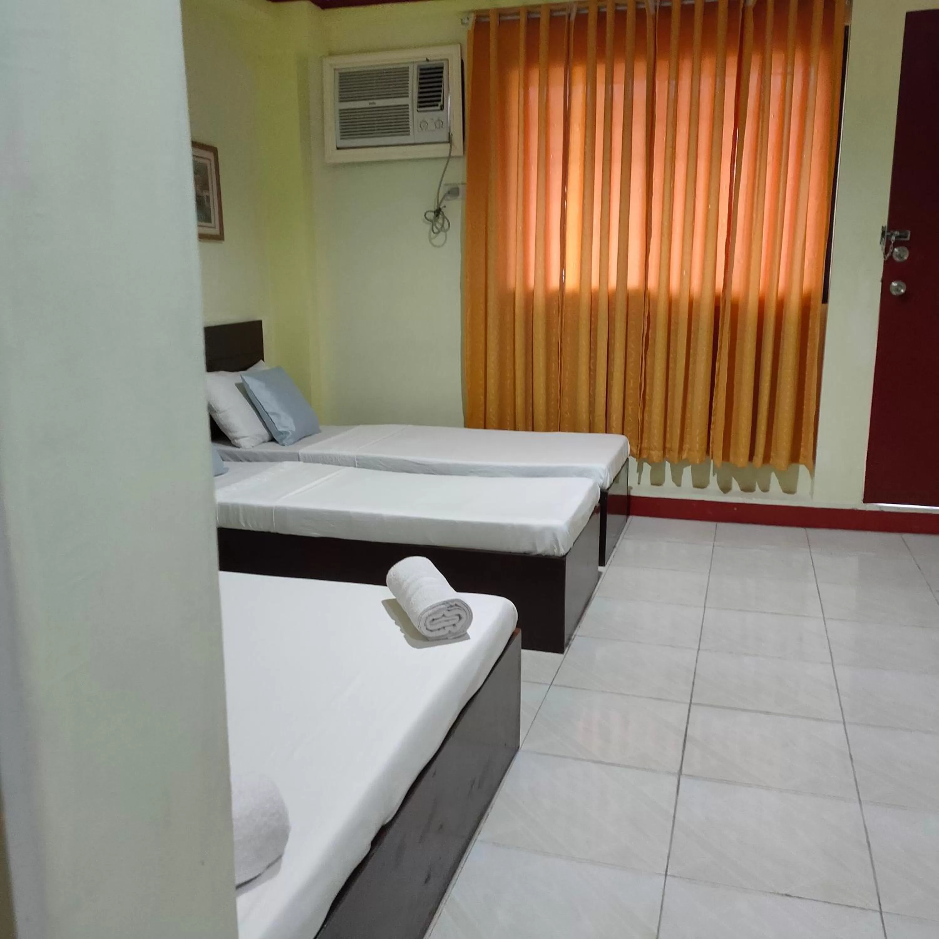 Bed in Fiesta Ballroom Hotel