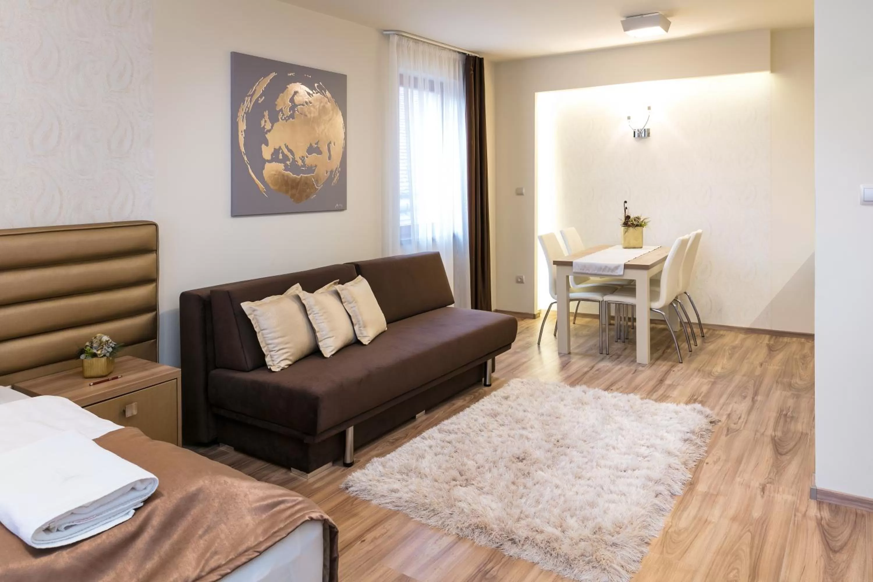 Seating Area in Főtér Rezidencia 2