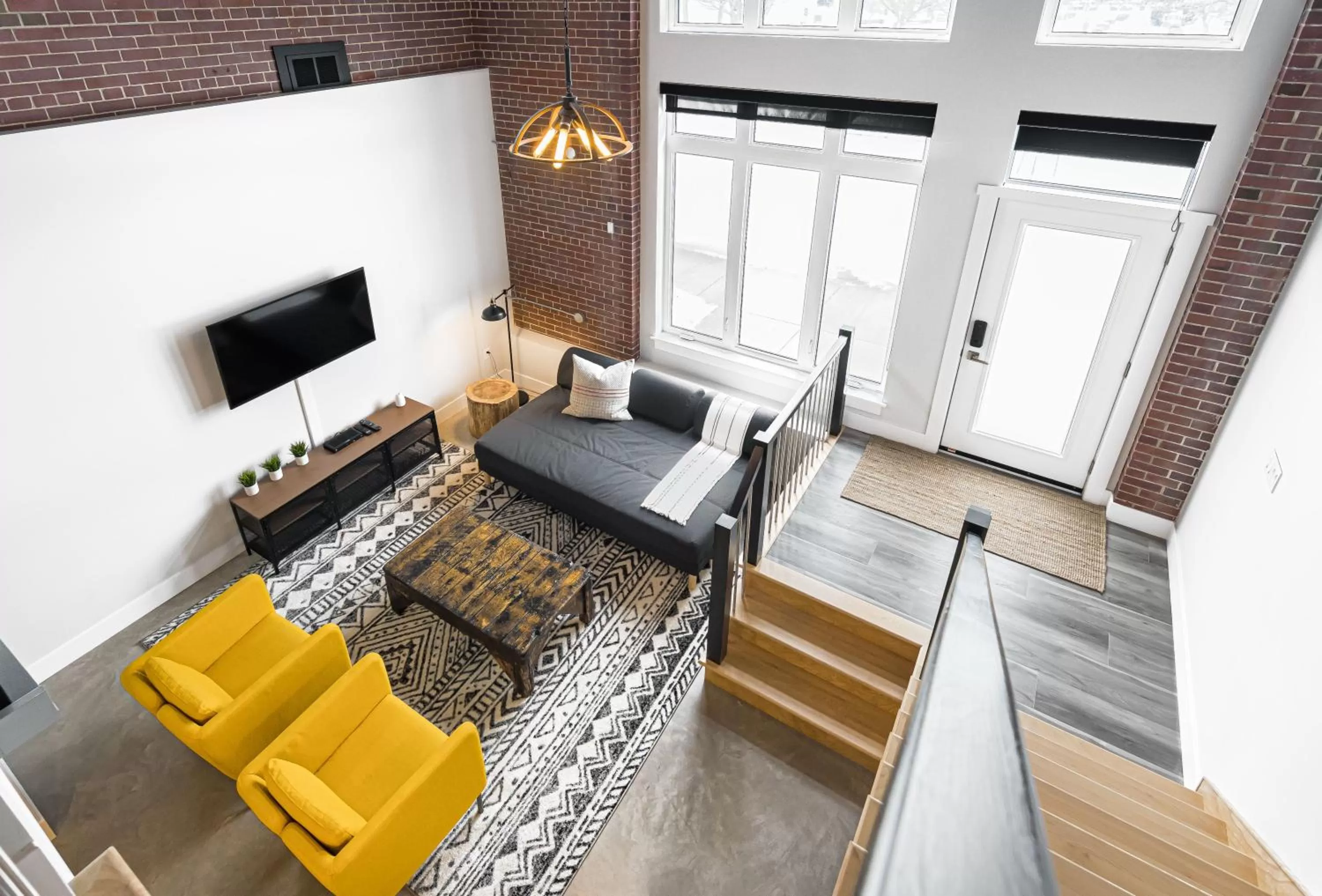 Living room in Station 1 by Terra Hospitality