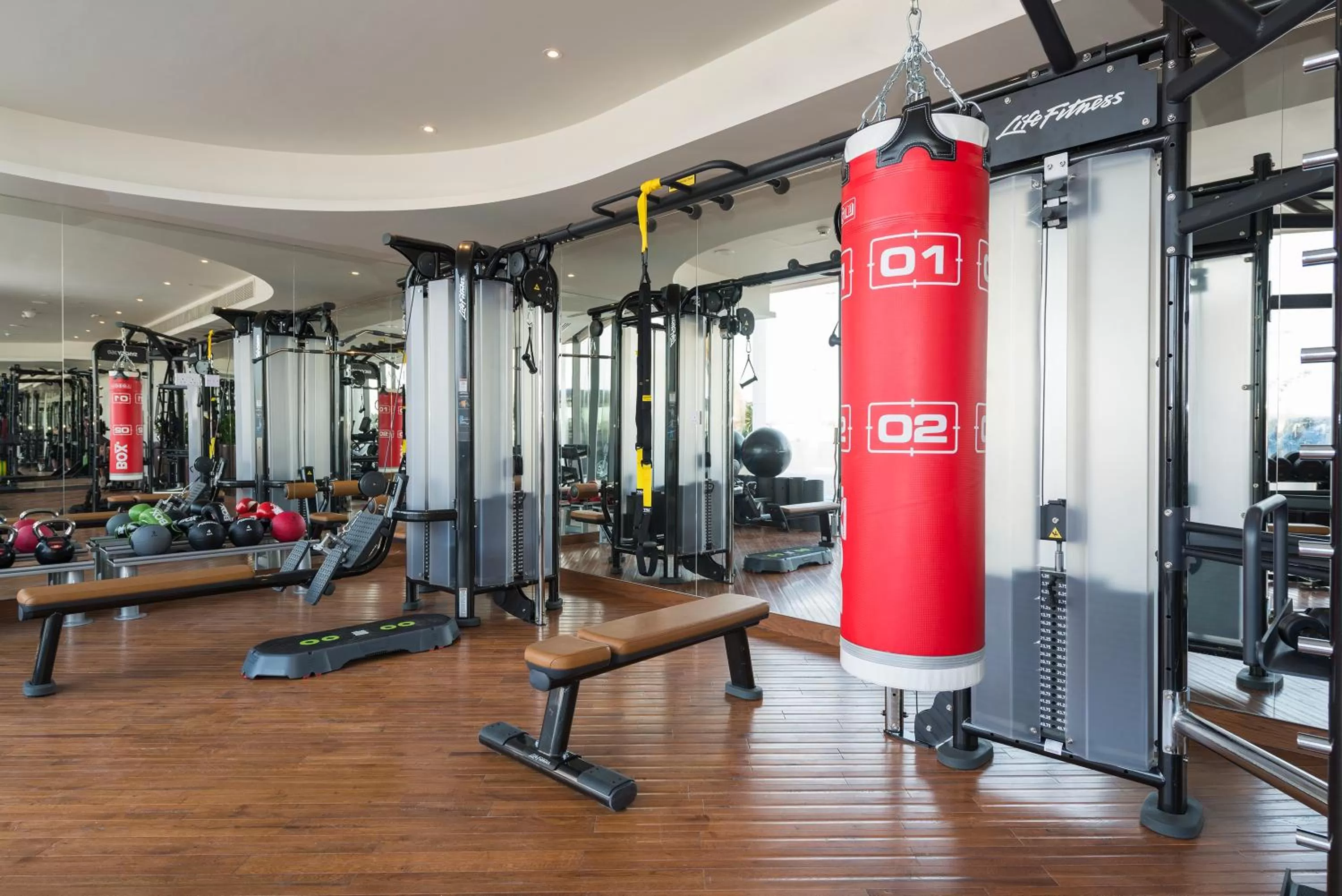 Fitness centre/facilities in The Retreat Palm Dubai MGallery by Sofitel