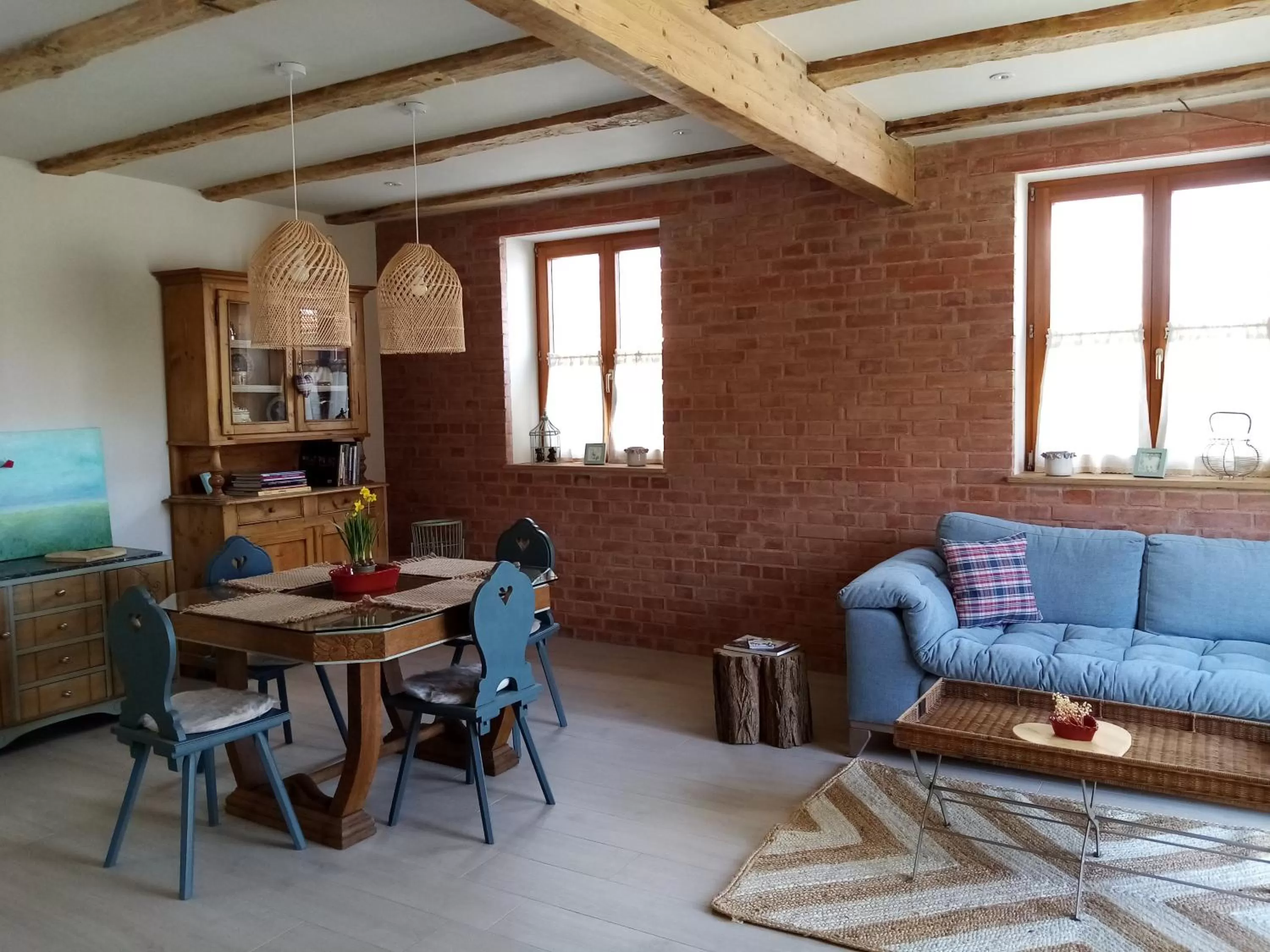 Living room in Hissele