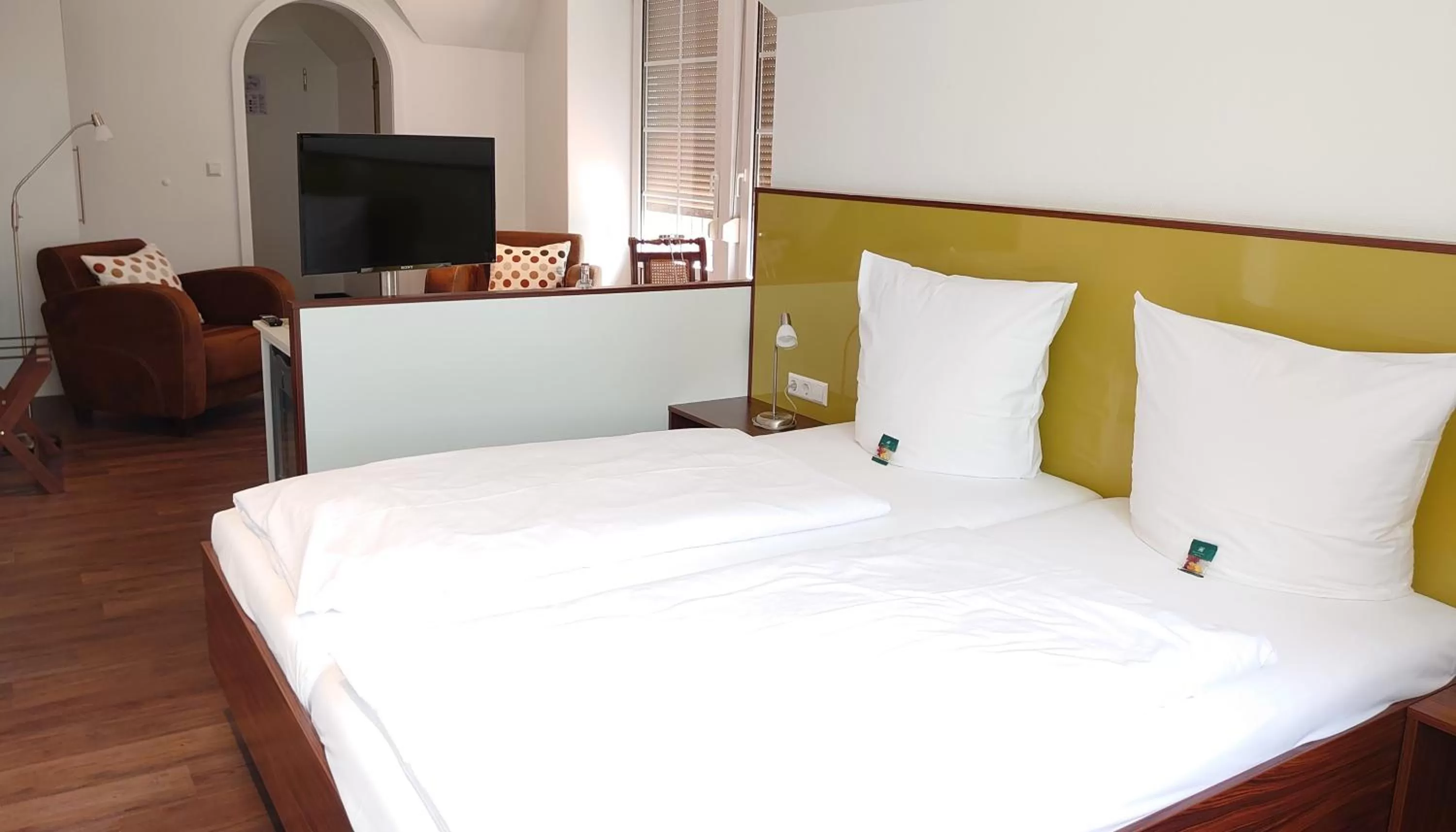 Photo of the whole room, Bed in Brackstedter Mühle e.K.