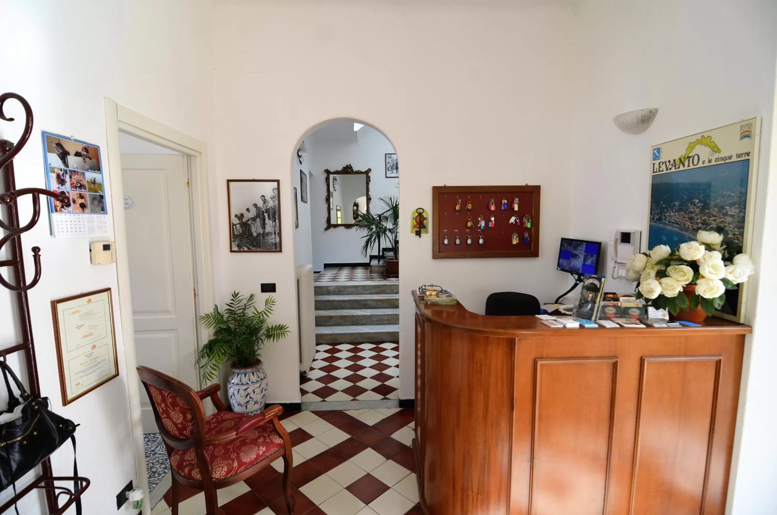 Lobby or reception in Villa Margherita