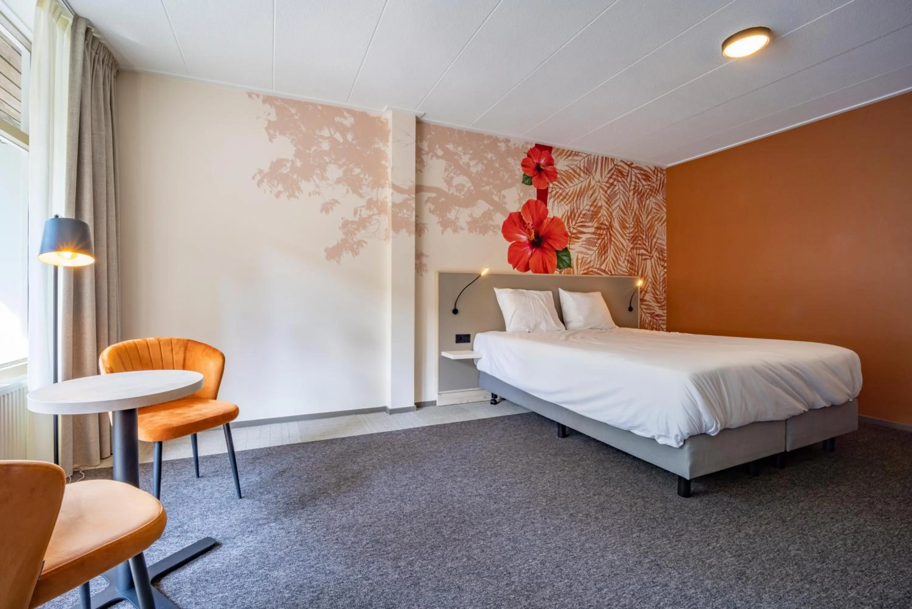 Bedroom, Bed in Fletcher Hotel-Restaurant De Scheperskamp