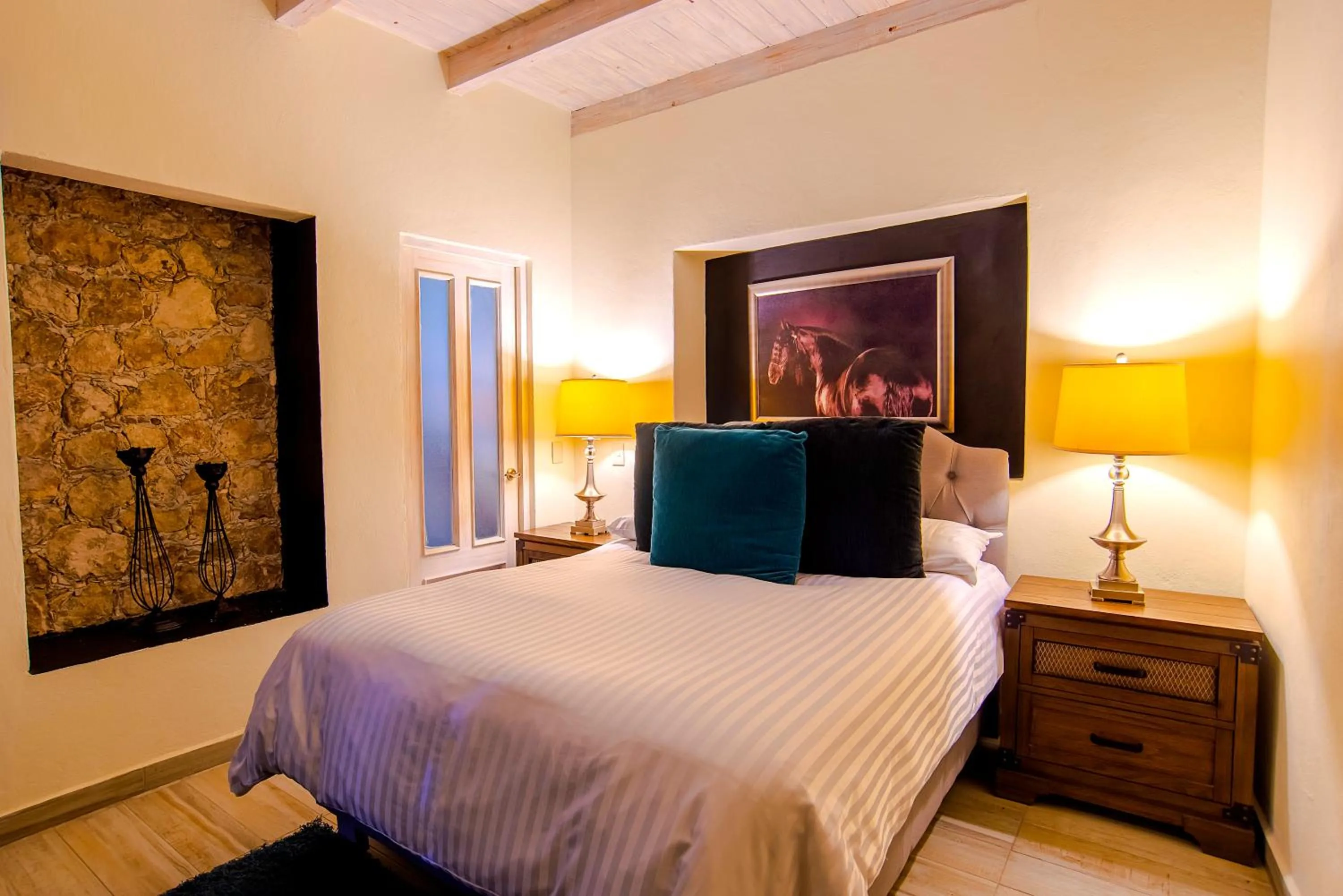 Bed in Hotel Boutique Rancho San Jorge