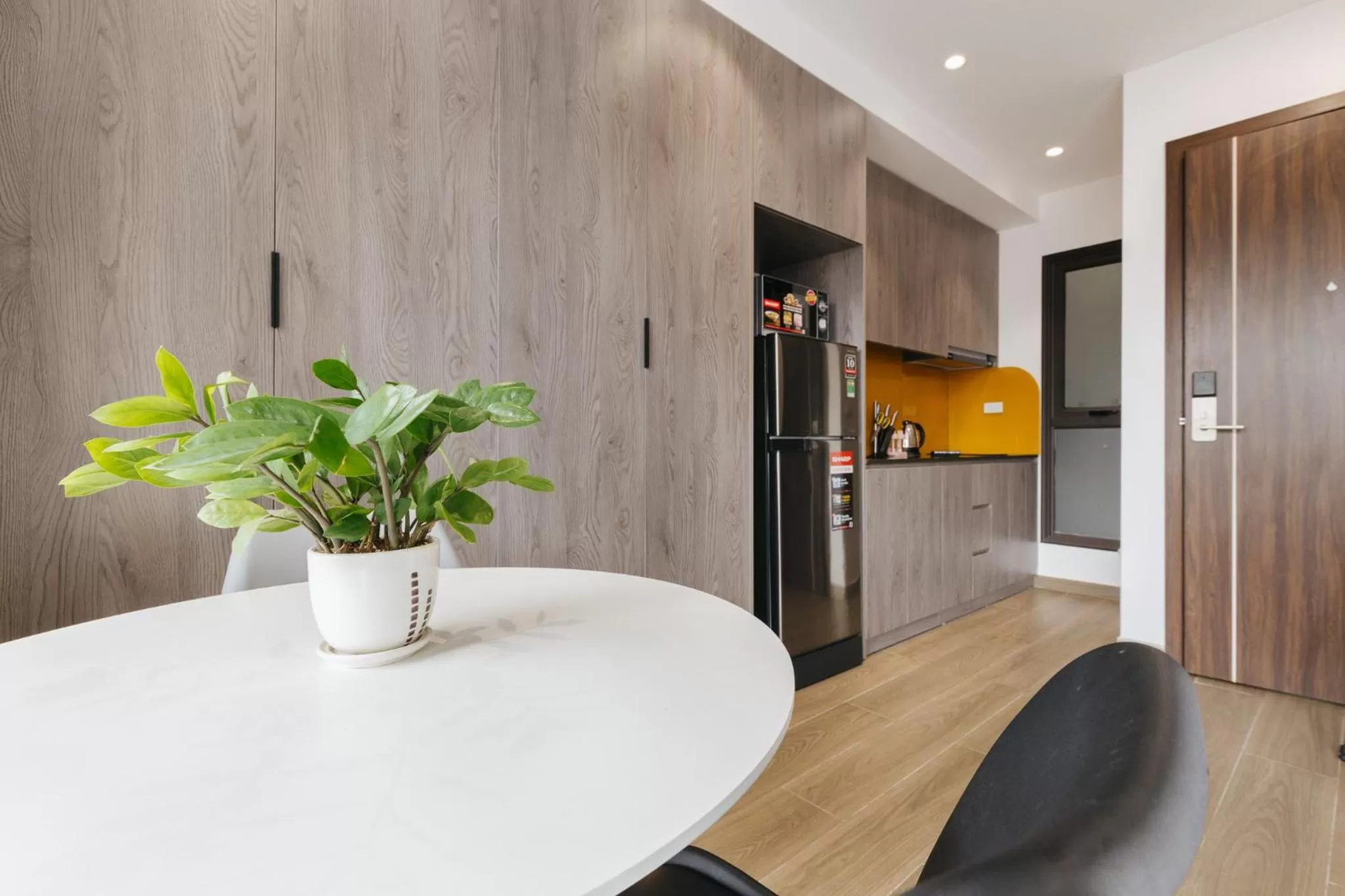 Kitchen or kitchenette in LUCK APART 8 - Hanoi Westlake Balcony Studio