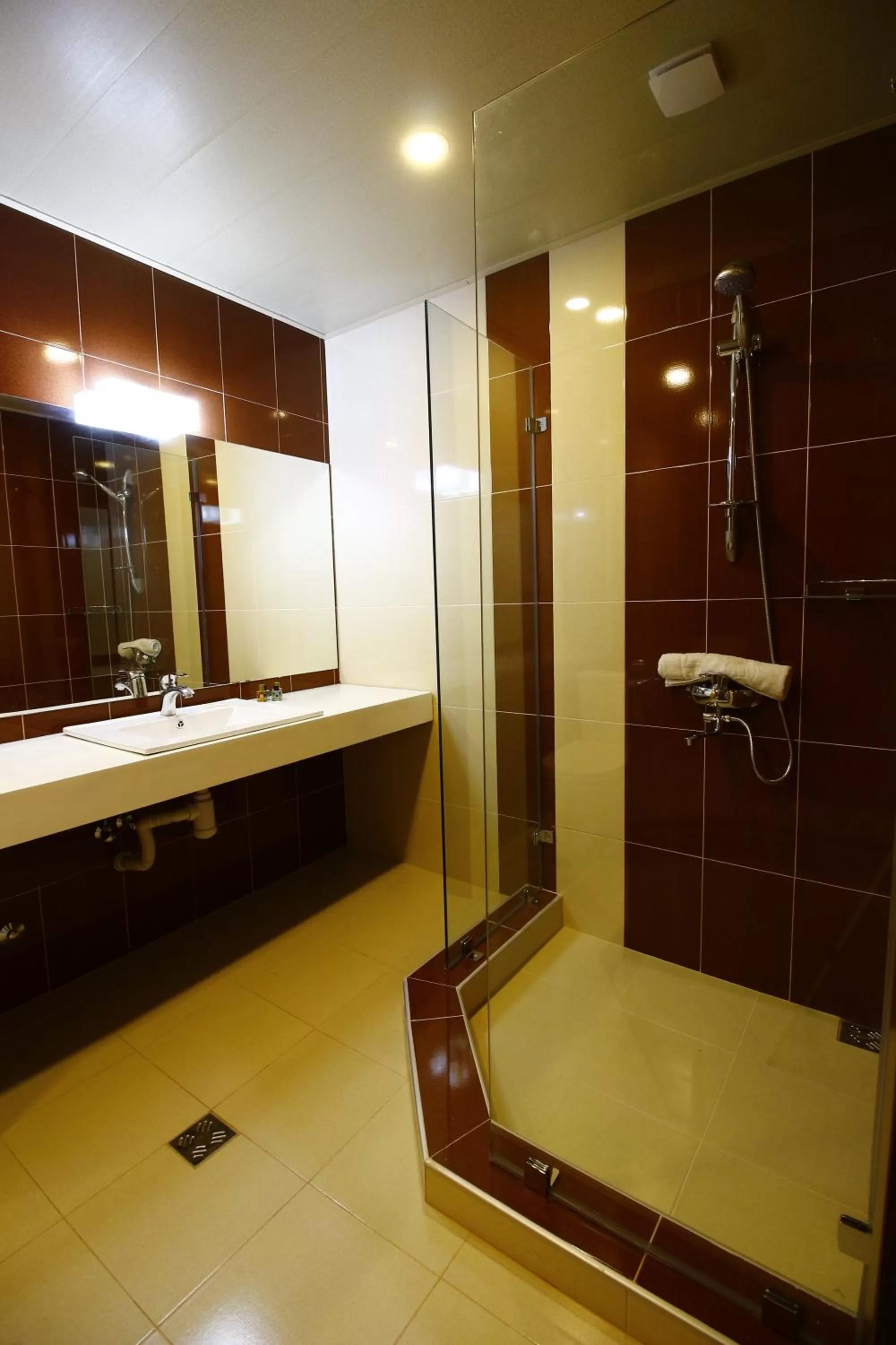 Bathroom in Sani Hotel