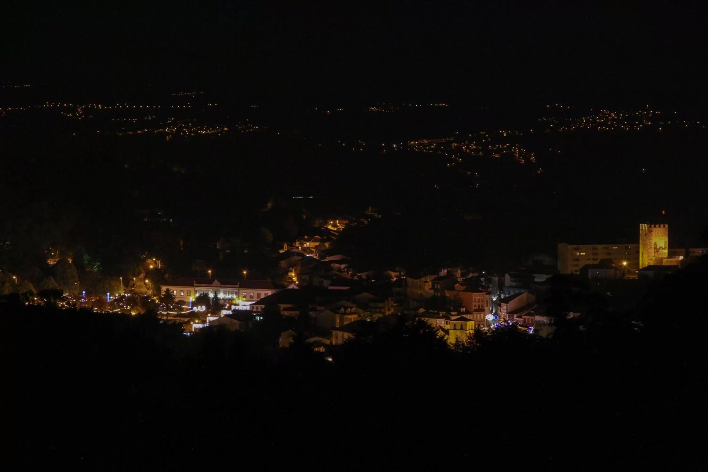 City view in Camping Lamego Douro Valley