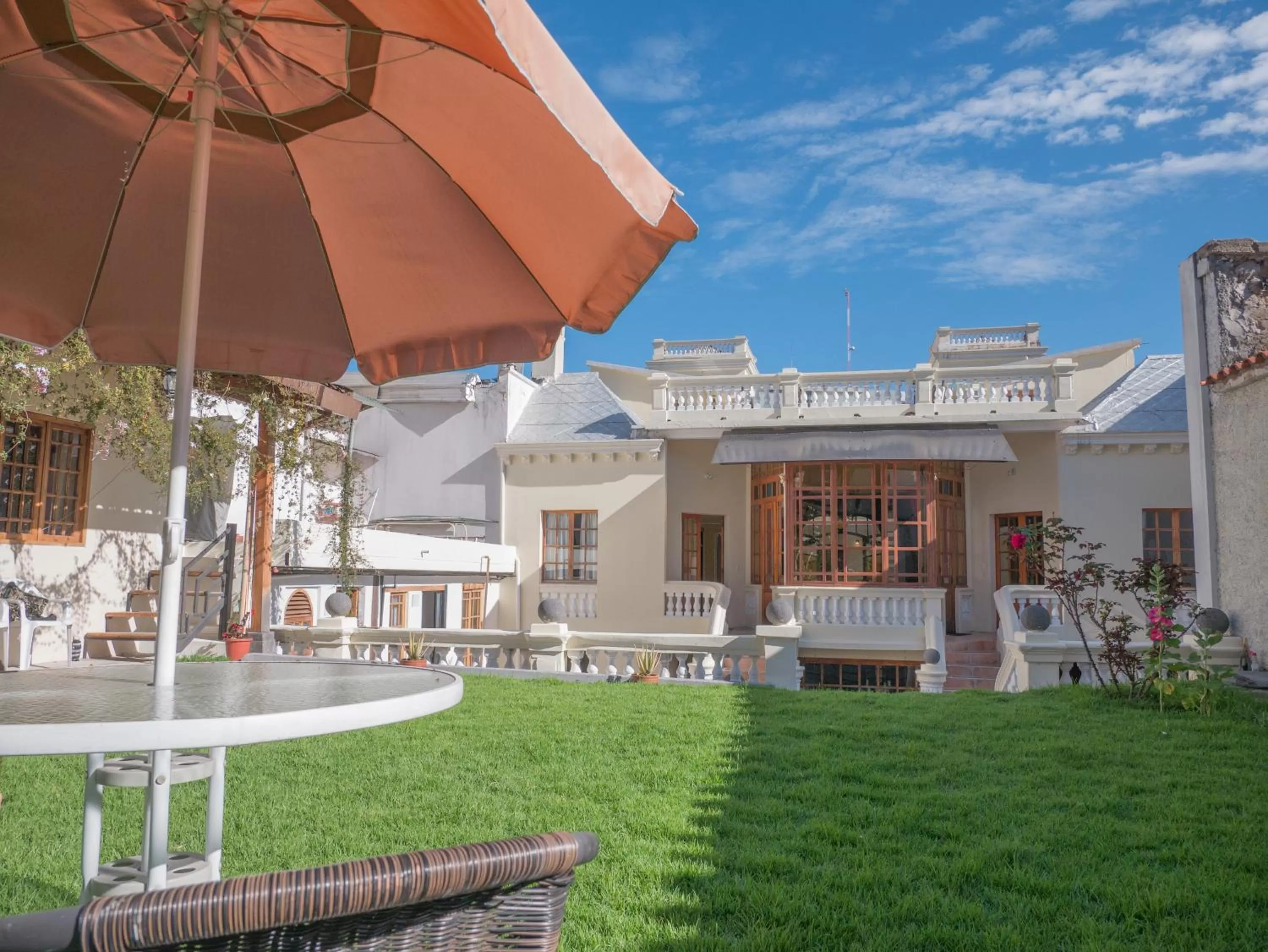 Garden in Boutique Hotel in Quito Hotel Casona 1914