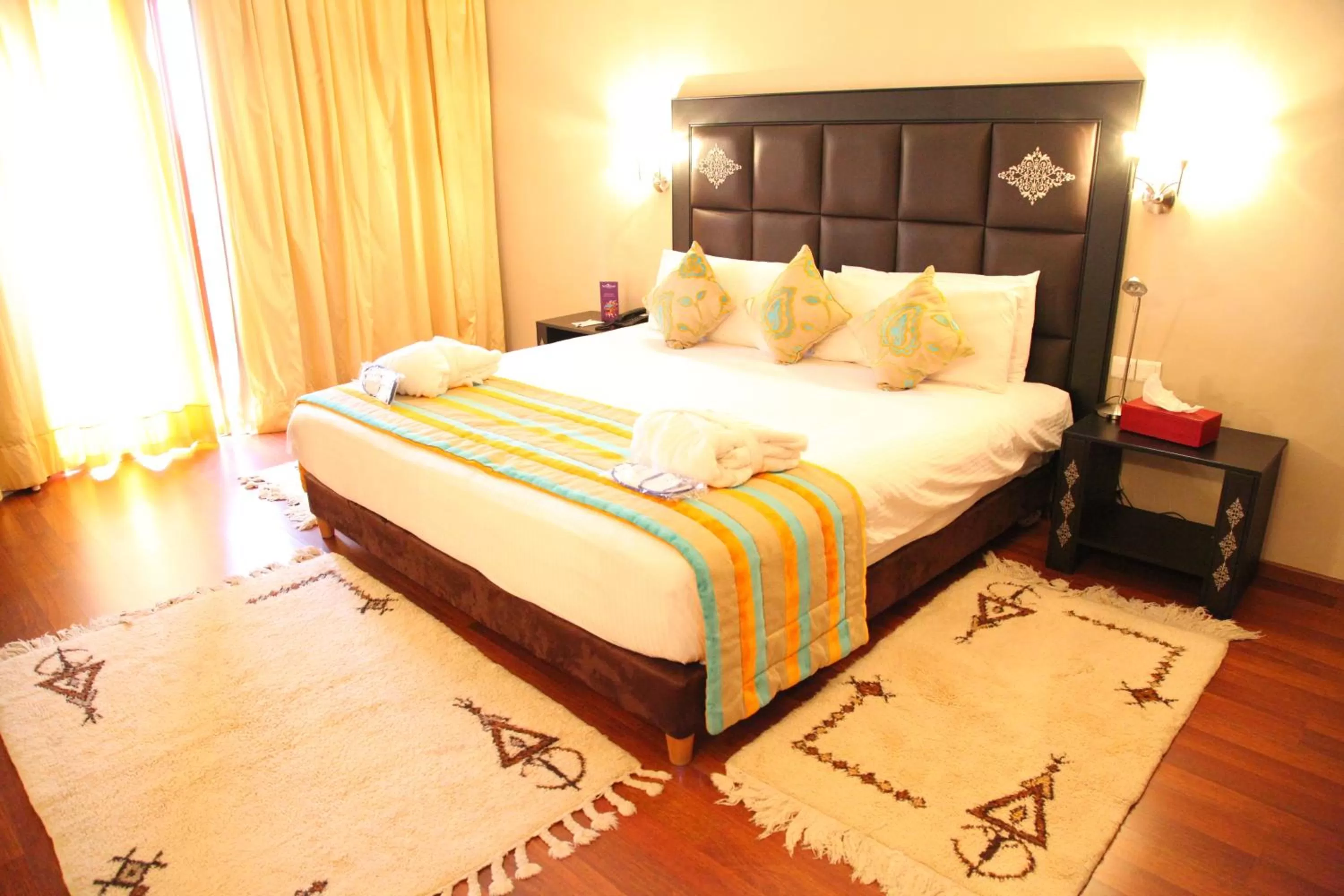 Bed in Palm Plaza Marrakech