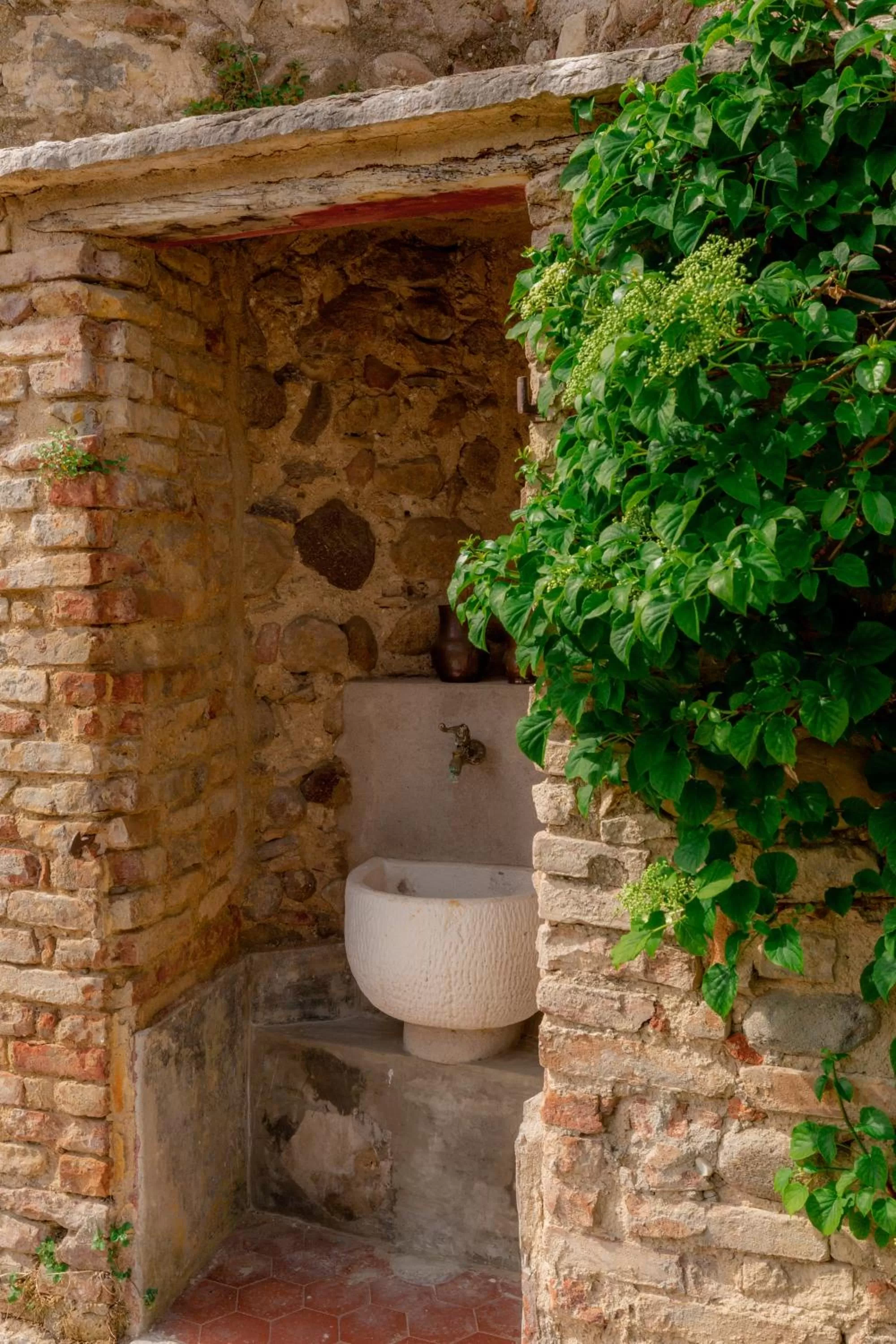 Garden view in Residence Corte San Carlo