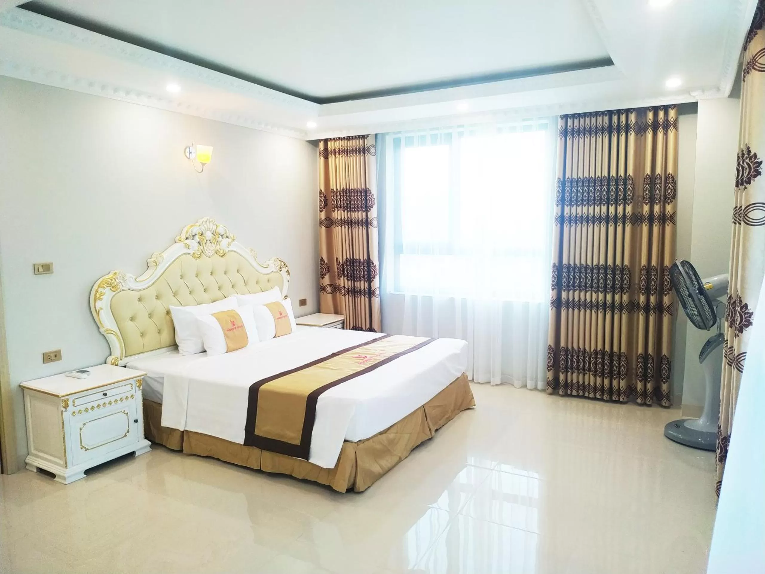 Bed in Khách Sạn Phượng Hoàng 3