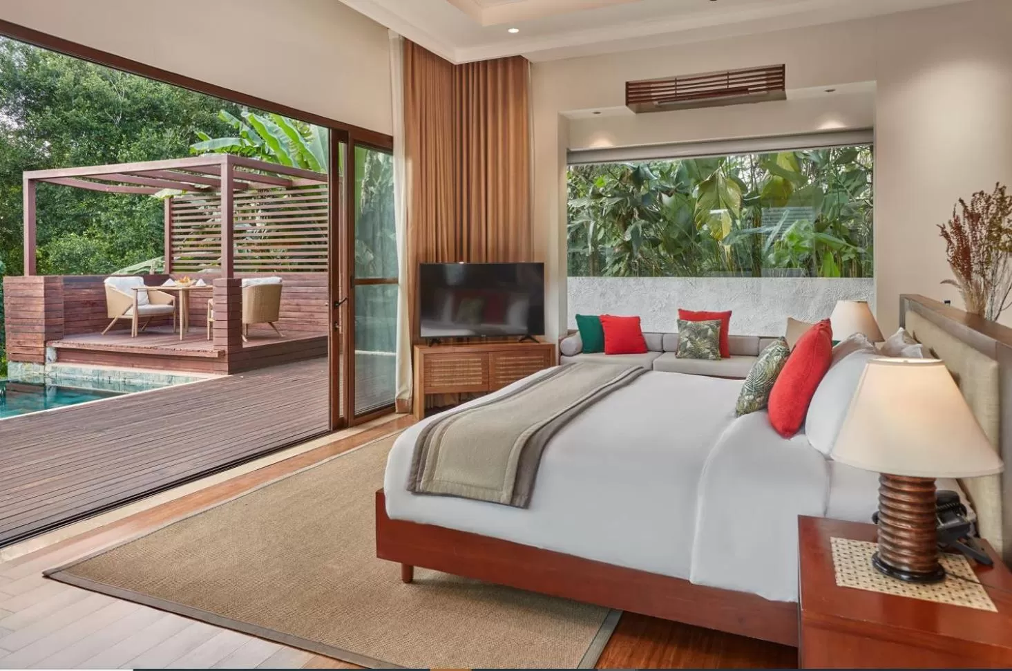 Bed in The Farm at San Benito