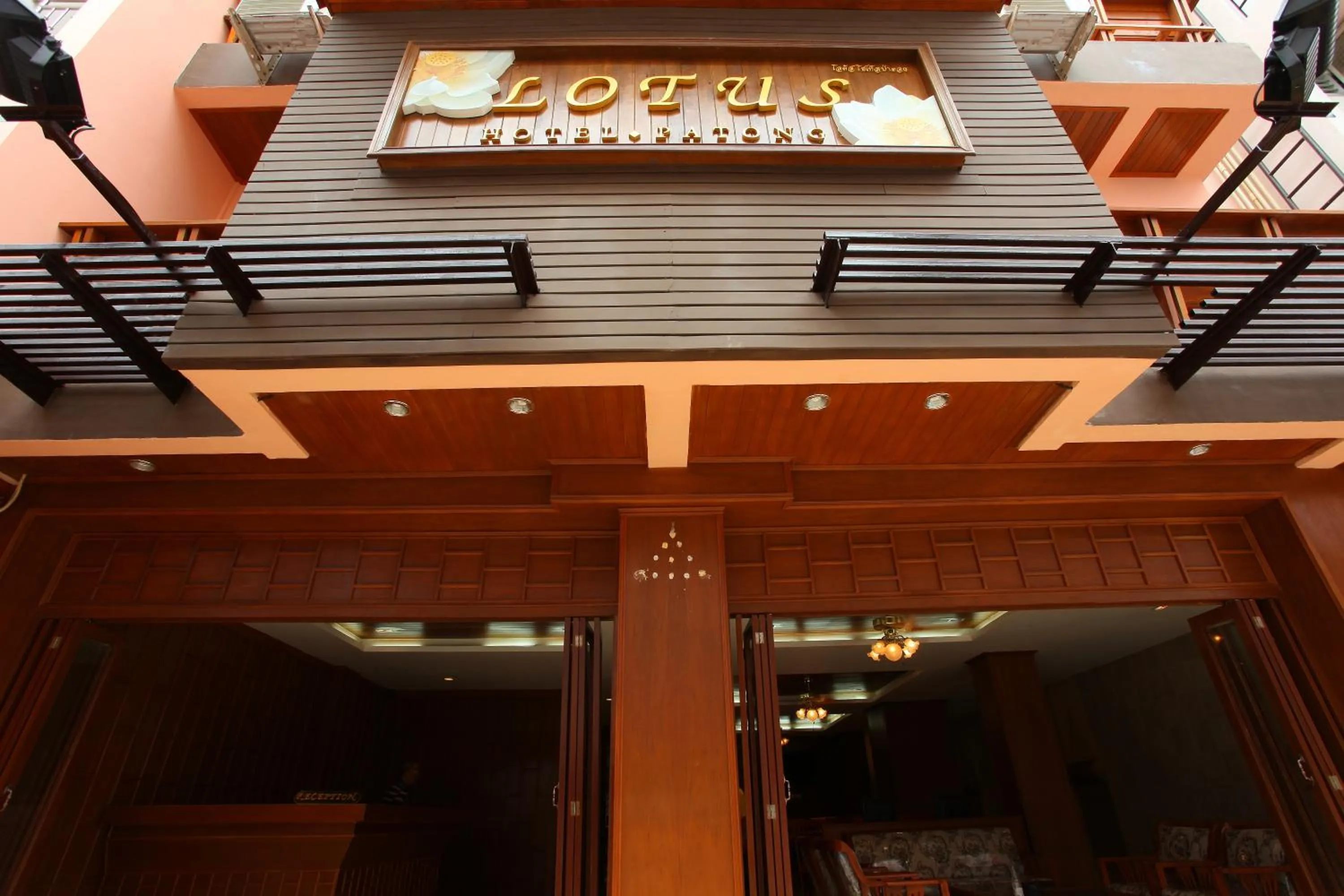 Facade/entrance in Lotus Hotel Patong