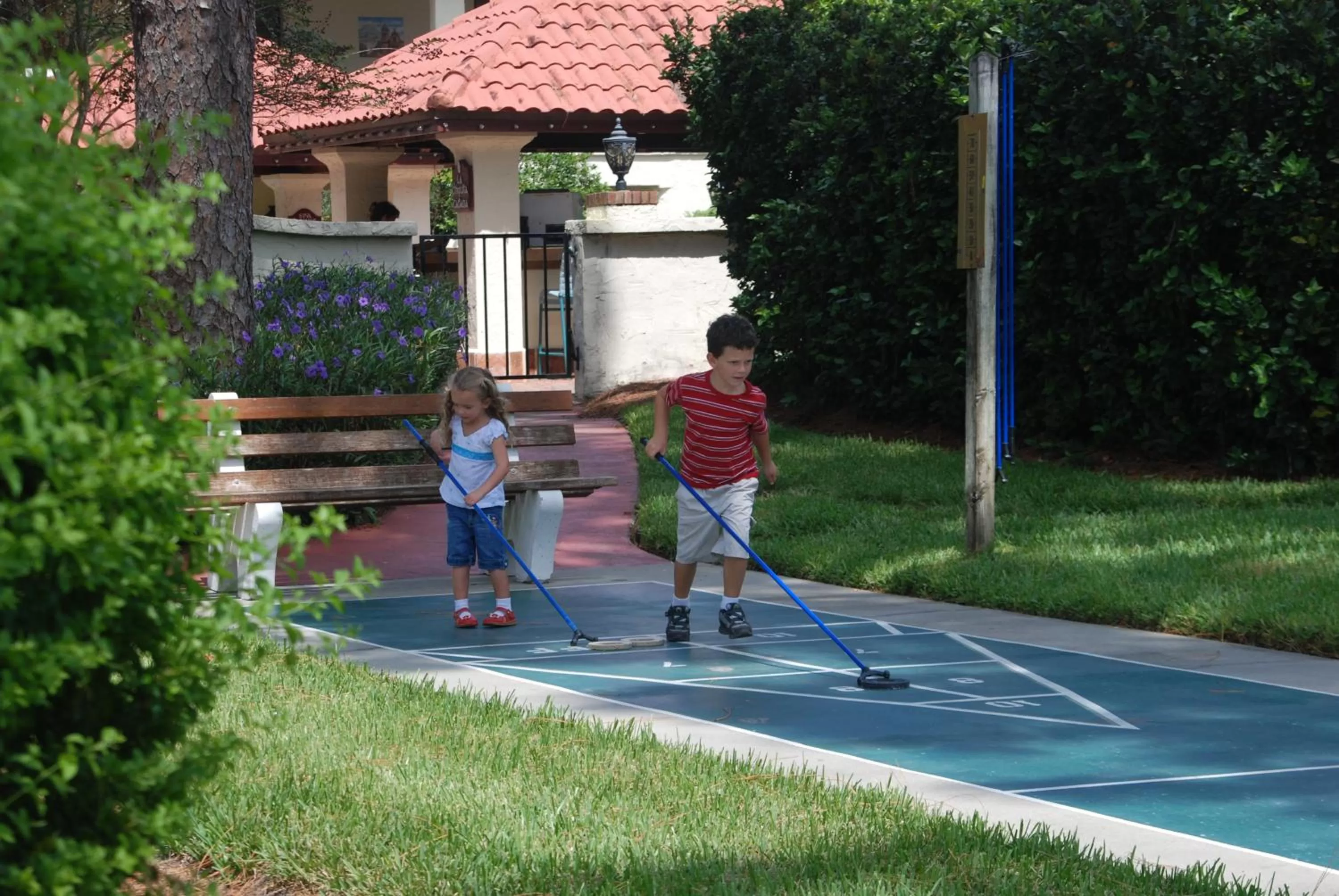 Guests in Mission Resort and Club