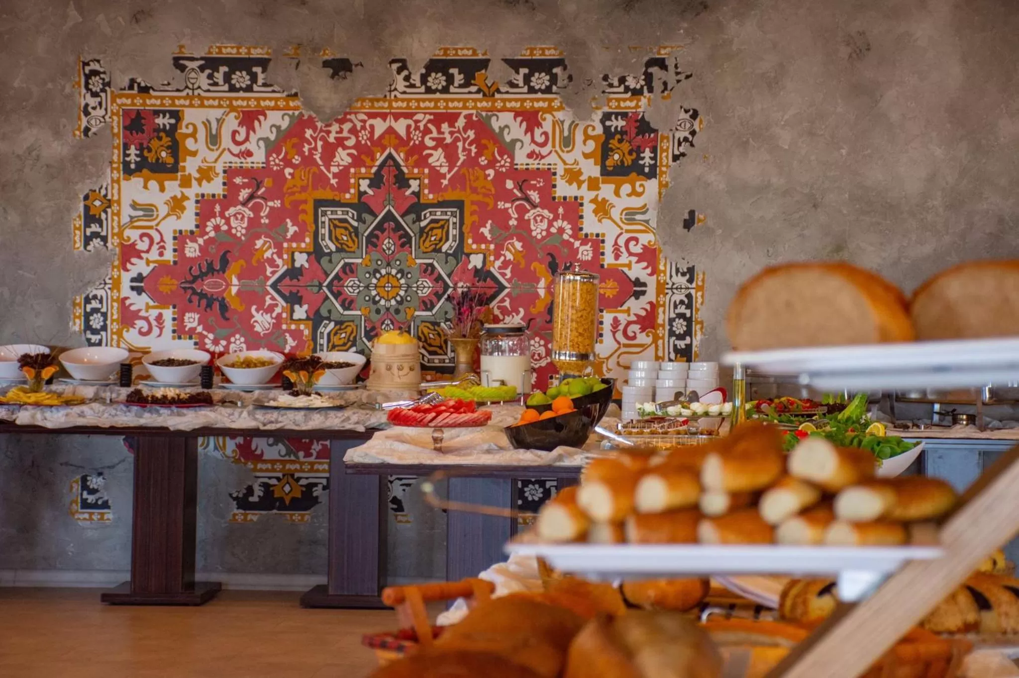 Buffet breakfast, Food in Sandal Otel