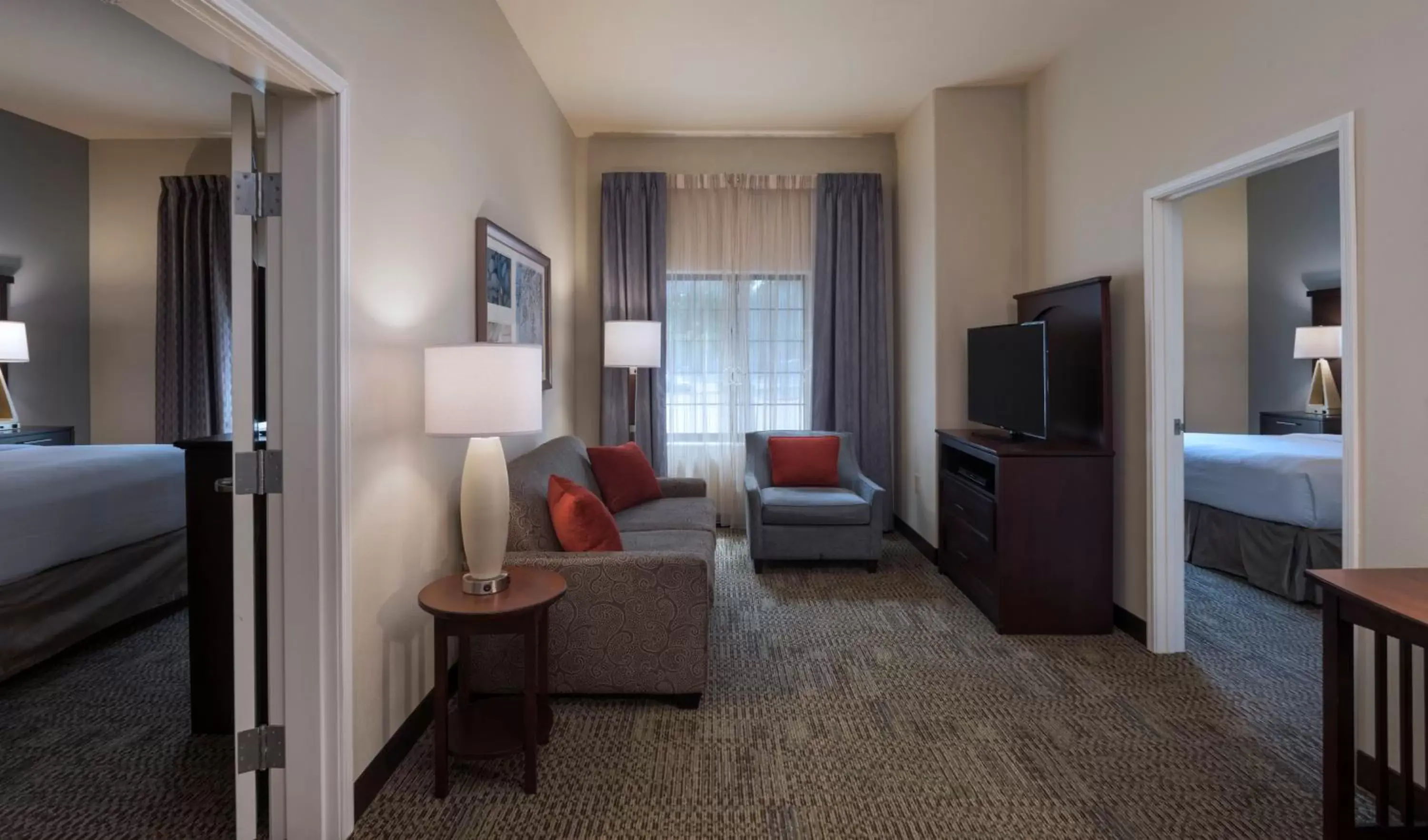 Two-Bedroom Suite with Roll-In Shower - Disability Access in Staybridge Suites Austin Northwest, an IHG Hotel Two-Bedroom Suite with Roll-In Shower - Disability Access in Staybridge Suites Austin Northwest, an IHG Hotel