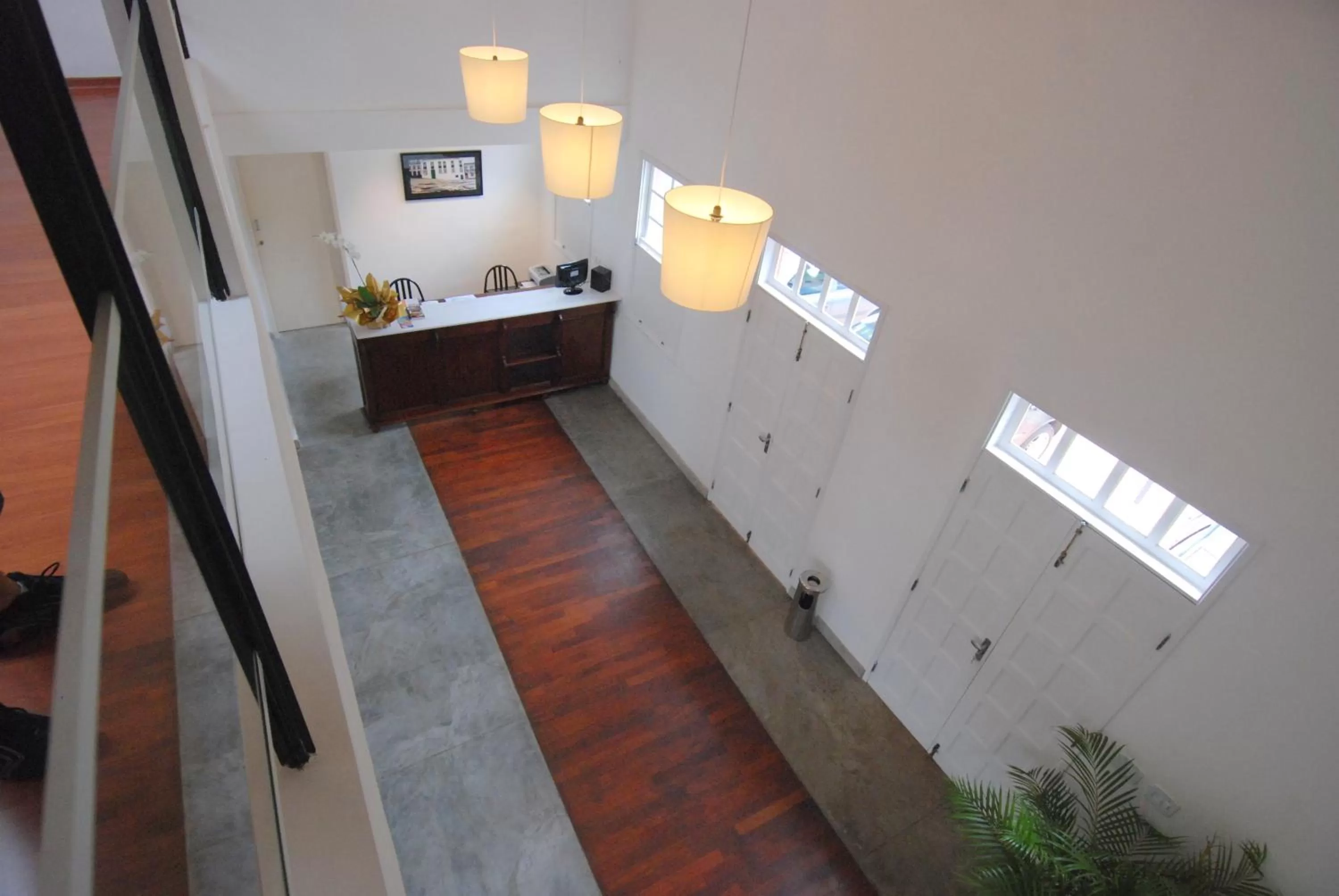 Lobby or reception, Kitchen/Kitchenette in Pousada Dos Ofícios