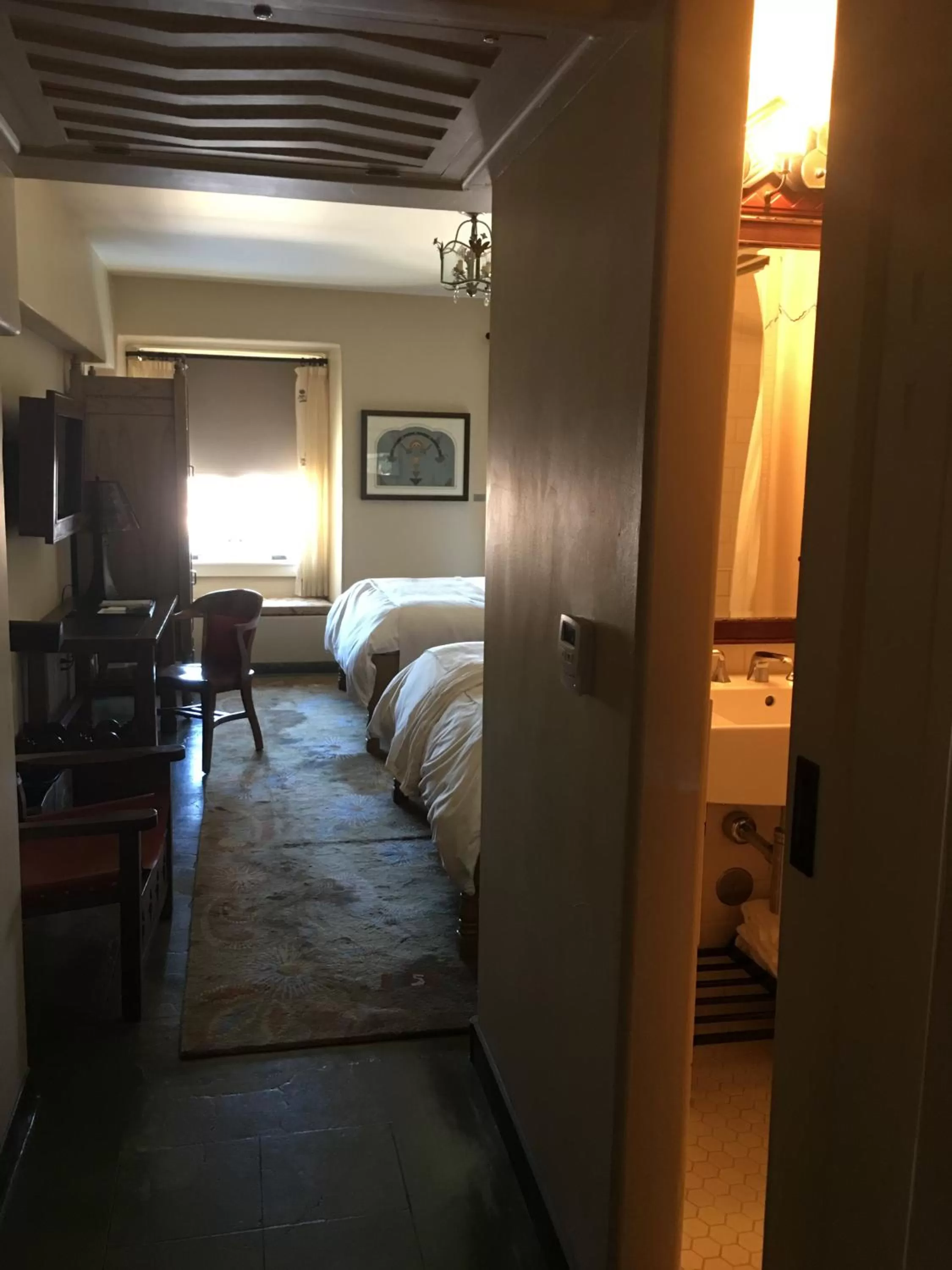 Day, Bed in La Fonda on the Plaza