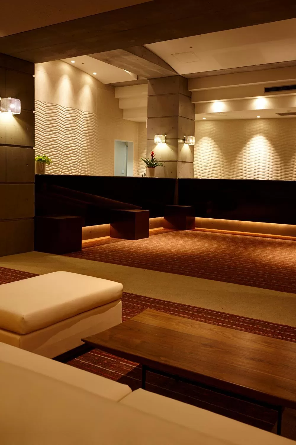 Lobby or reception in The Residential Suites Fukuoka