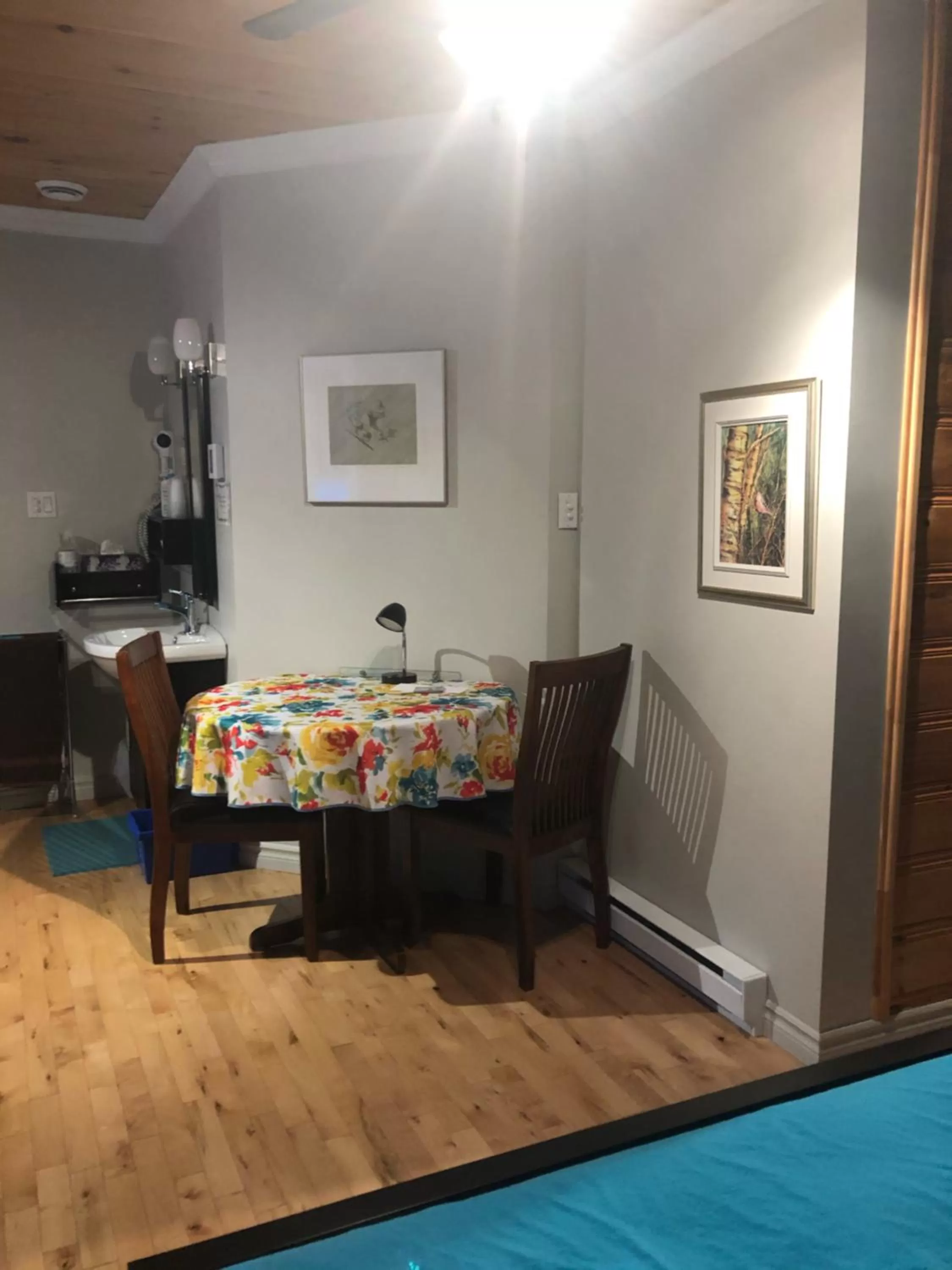 Seating area in Gîte de la Montagne Enchantée