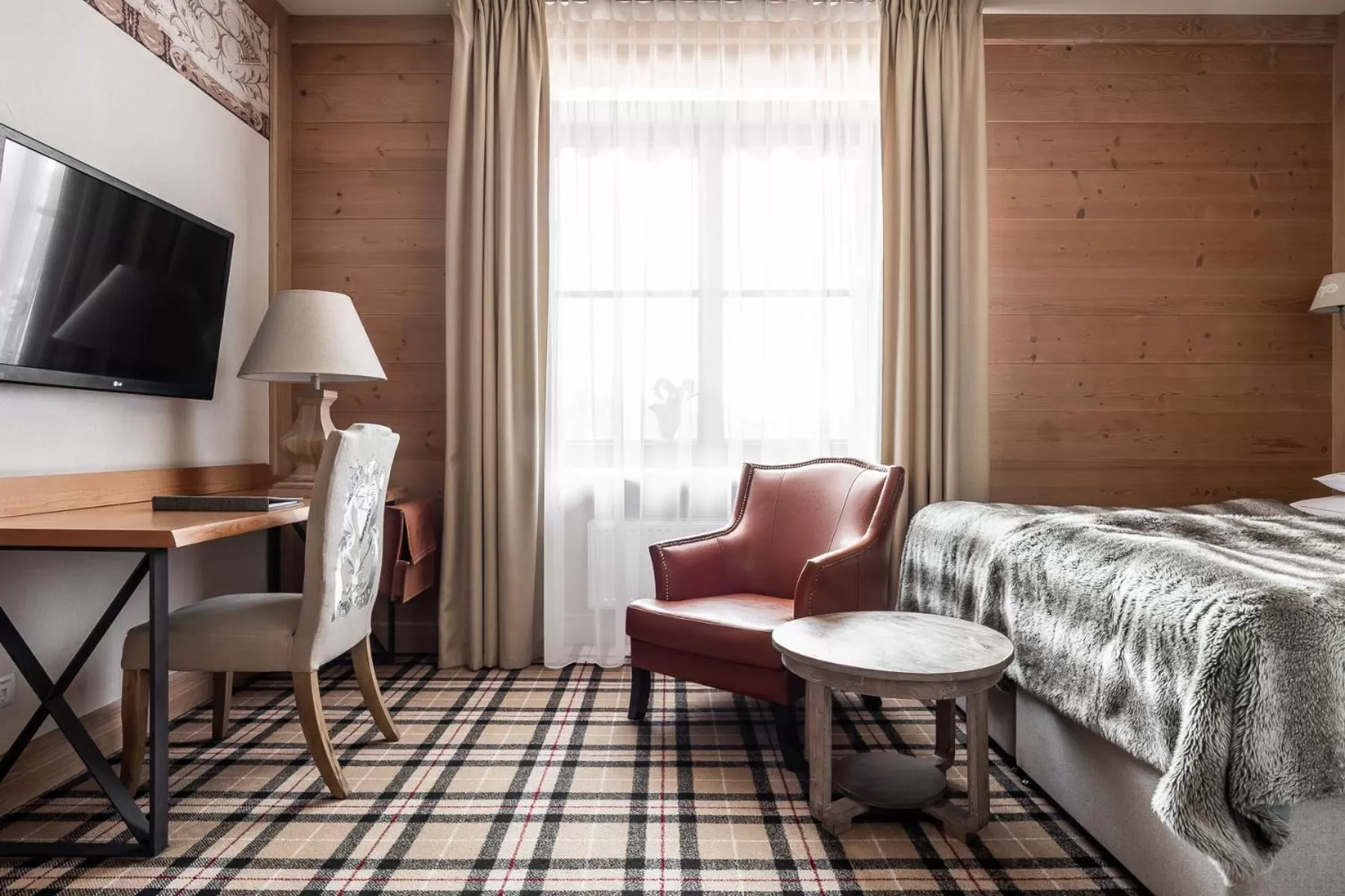 TV and multimedia, Bed in Aries Hotel & SPA Zakopane