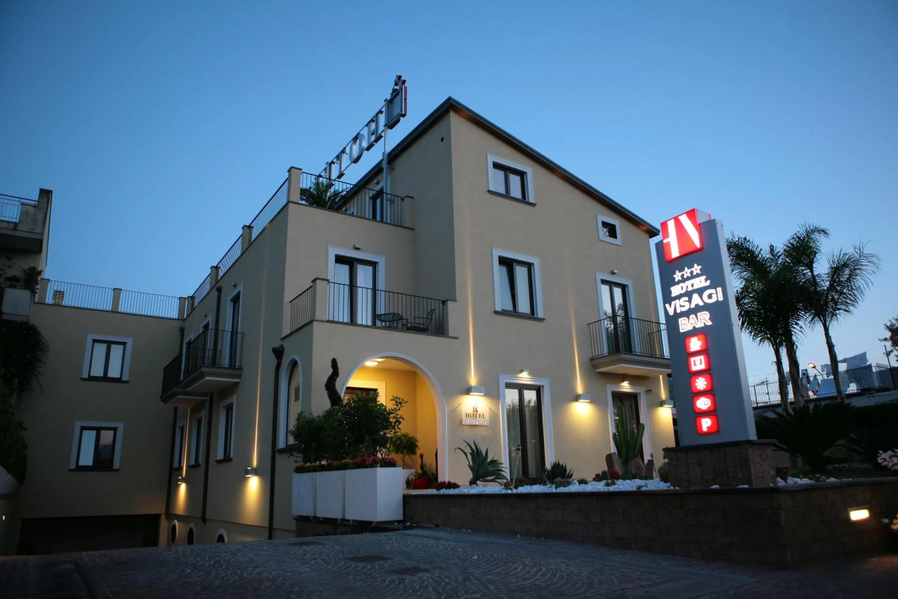 Facade/entrance in Hotel Visagi