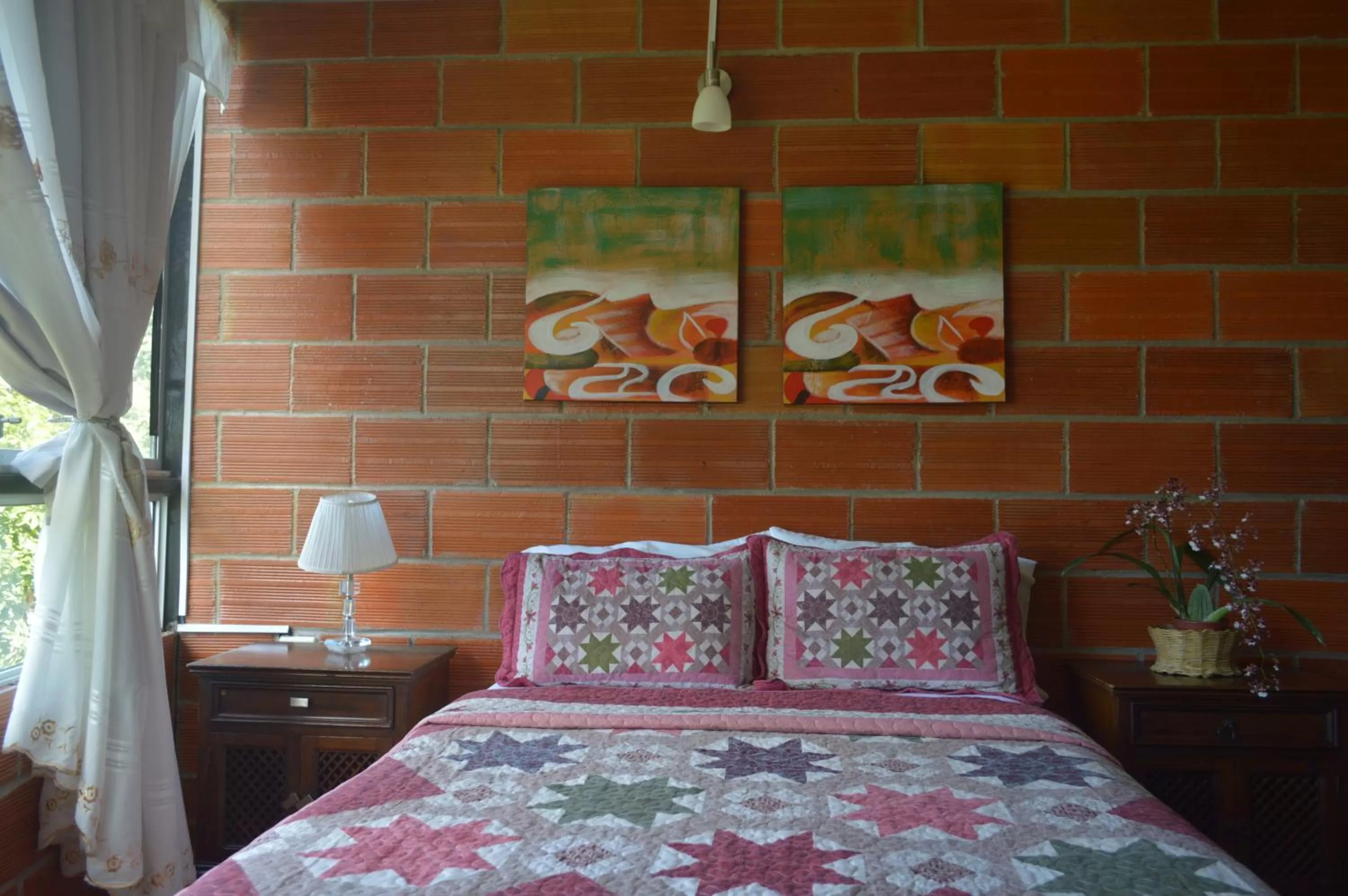 Bed in Hosteria Florecer