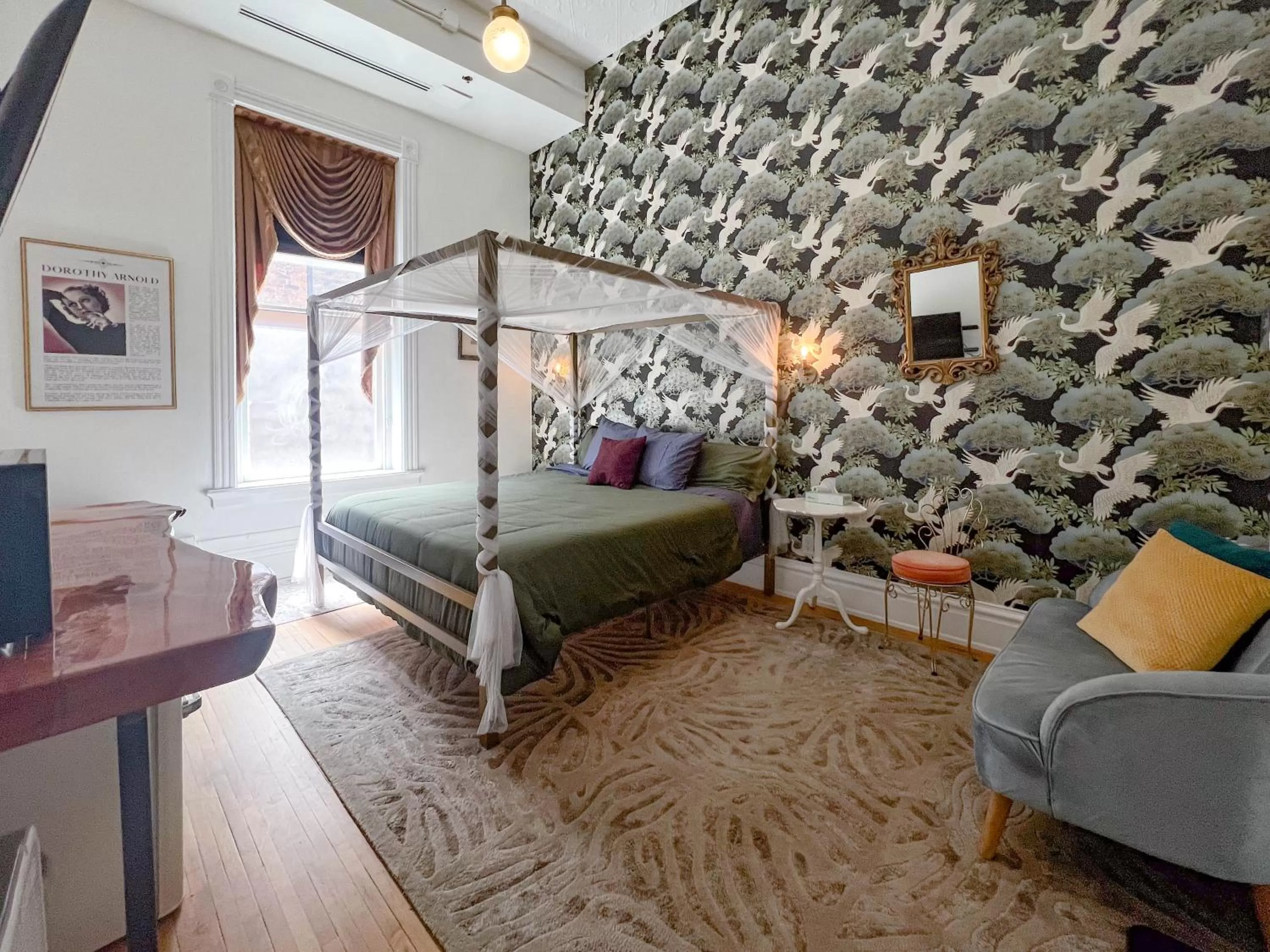 Bed in The Oliver Inn