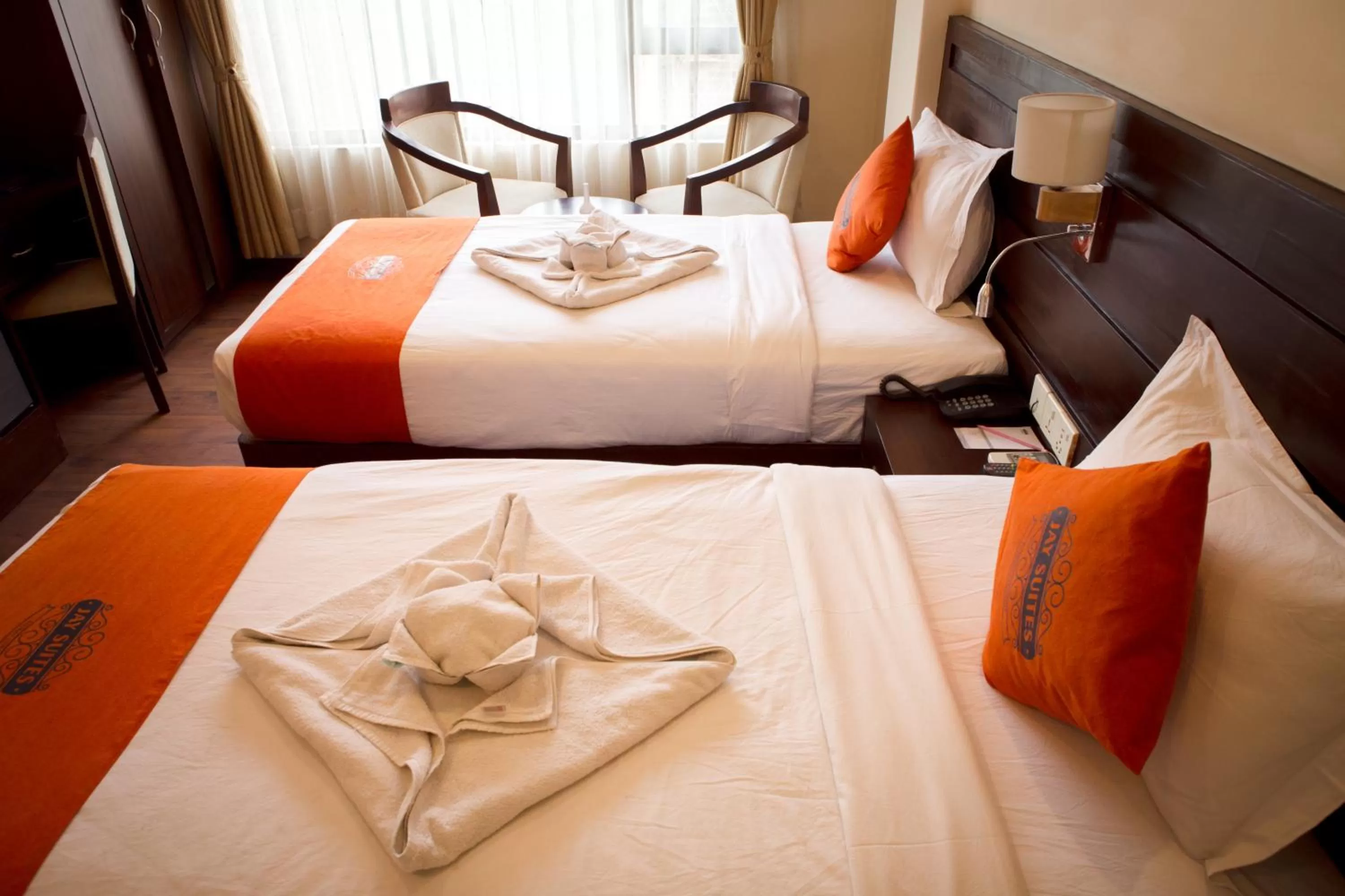 Bedroom, Bed in Hotel Jay Suites