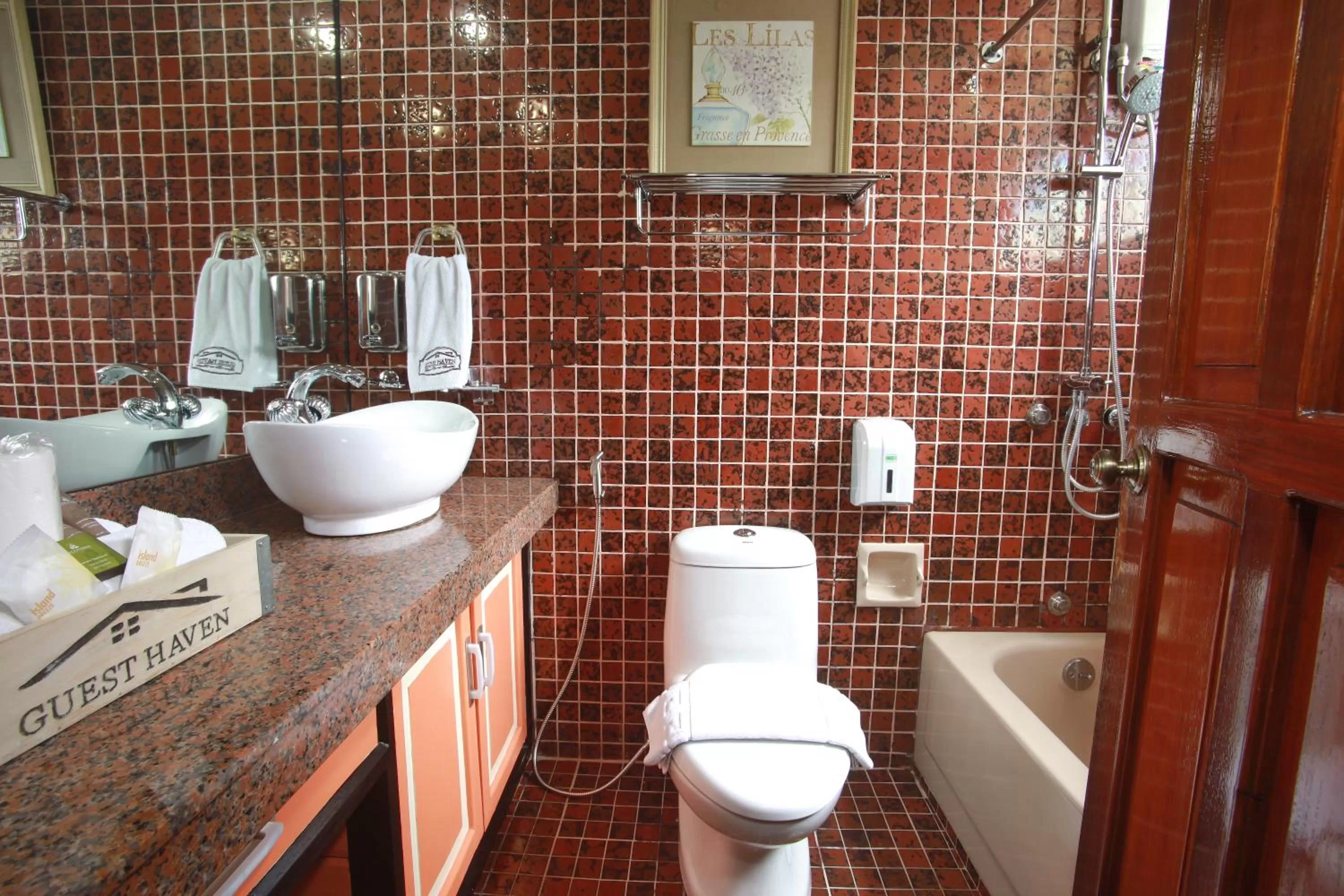 Toilet, Bathroom in Guesthaven Baguio Bed and Breakfast