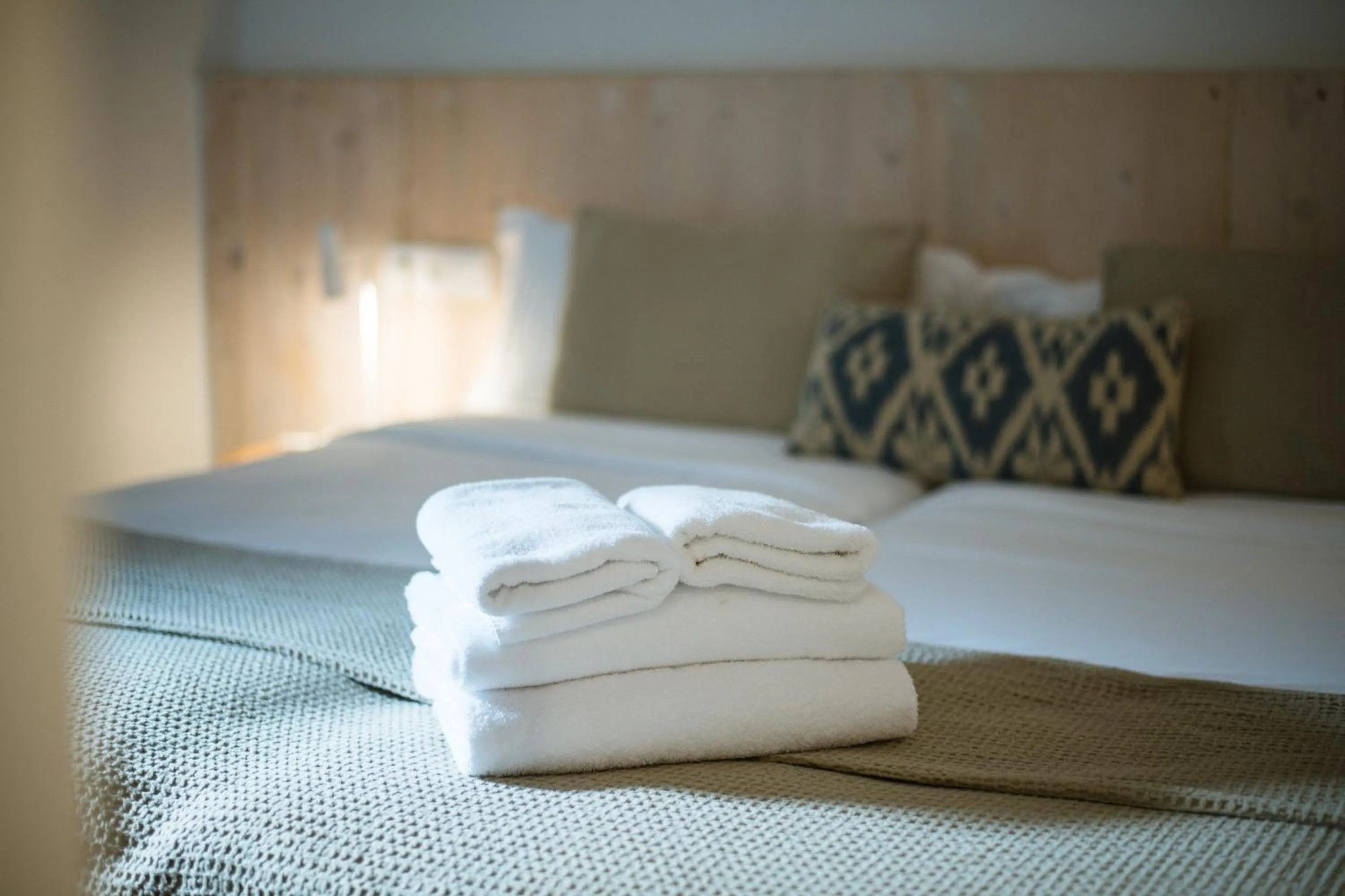 Bed in Hostal Ses Negres