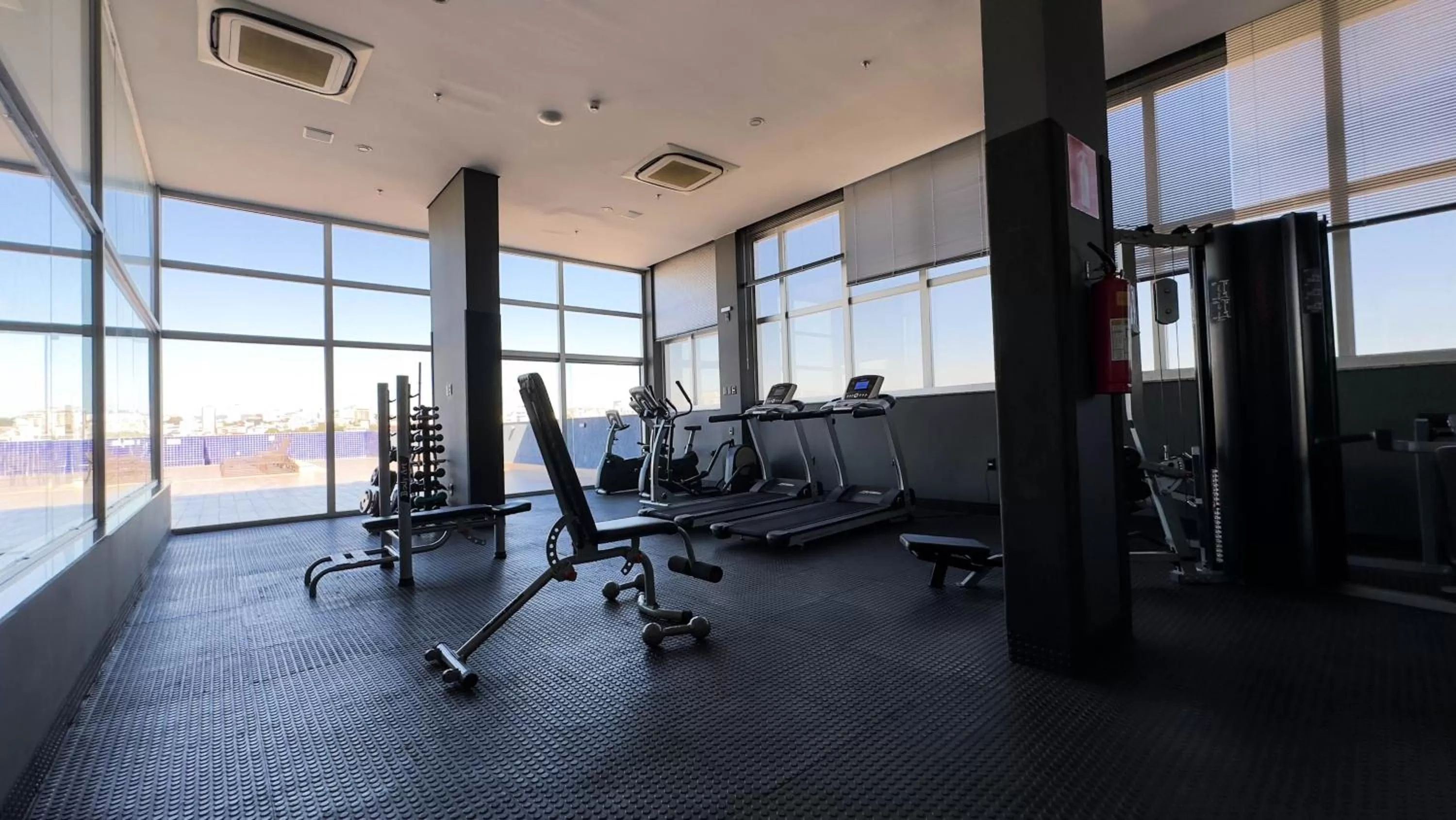 Fitness centre/facilities in Hotel Gran Vivenzo Belo Horizonte