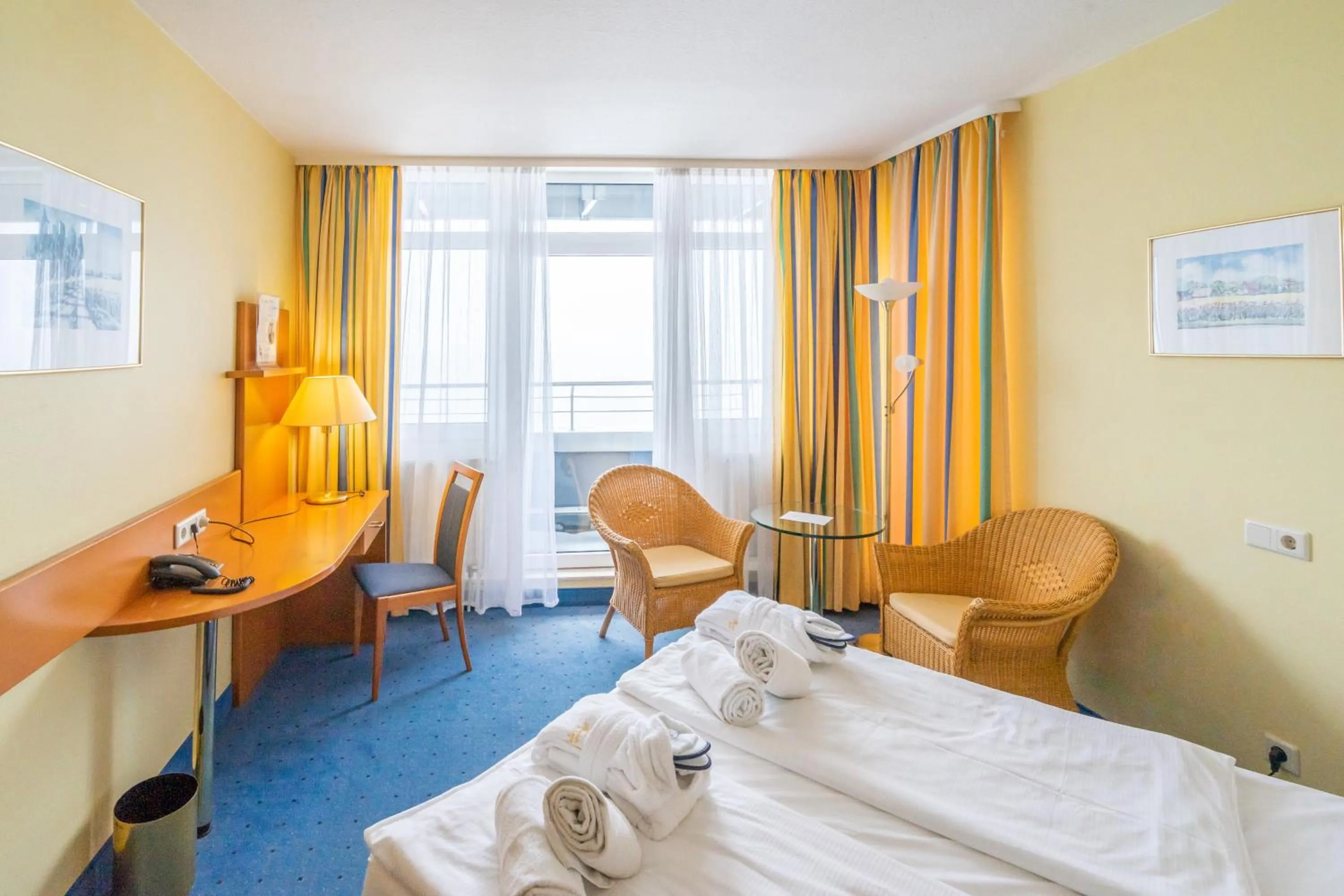 Bed in Arkona Strandhotel