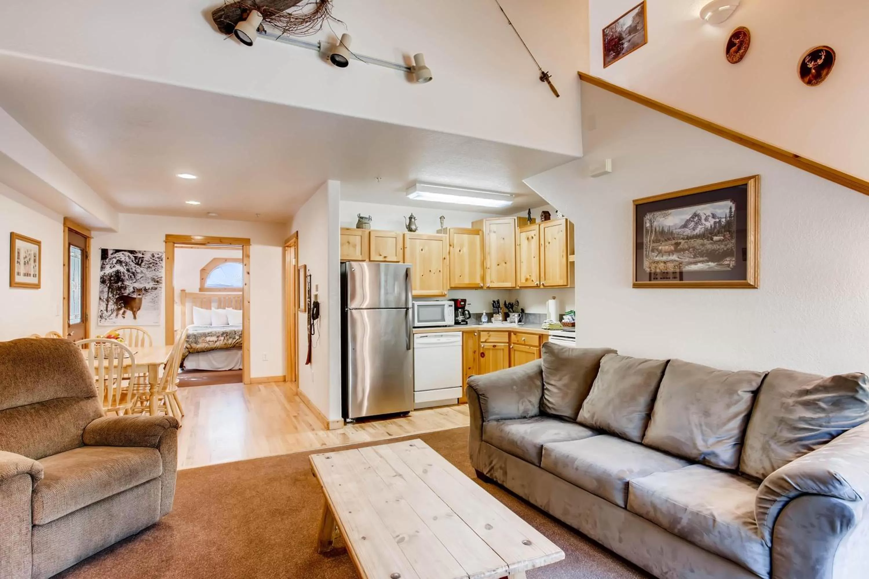 Seating Area in Estes Park Condos