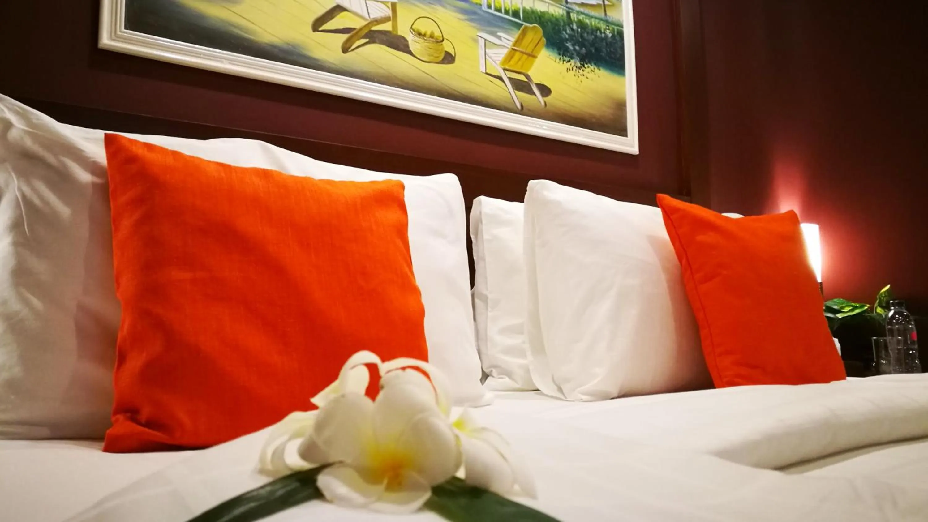 Bed in Pacific Club Resort