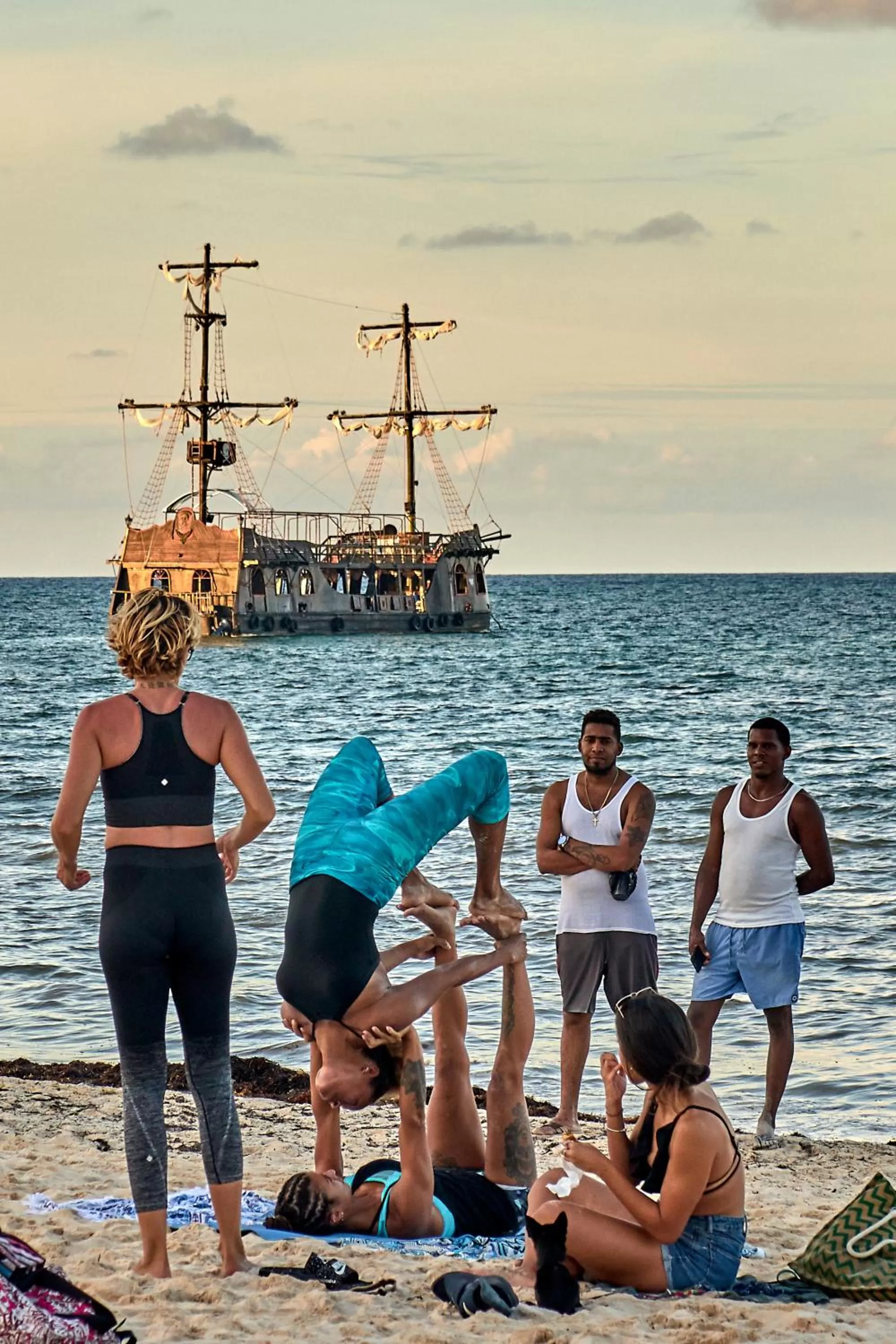 People in Las Terrazas Condo Punta Cana Beach - Los Corales Village