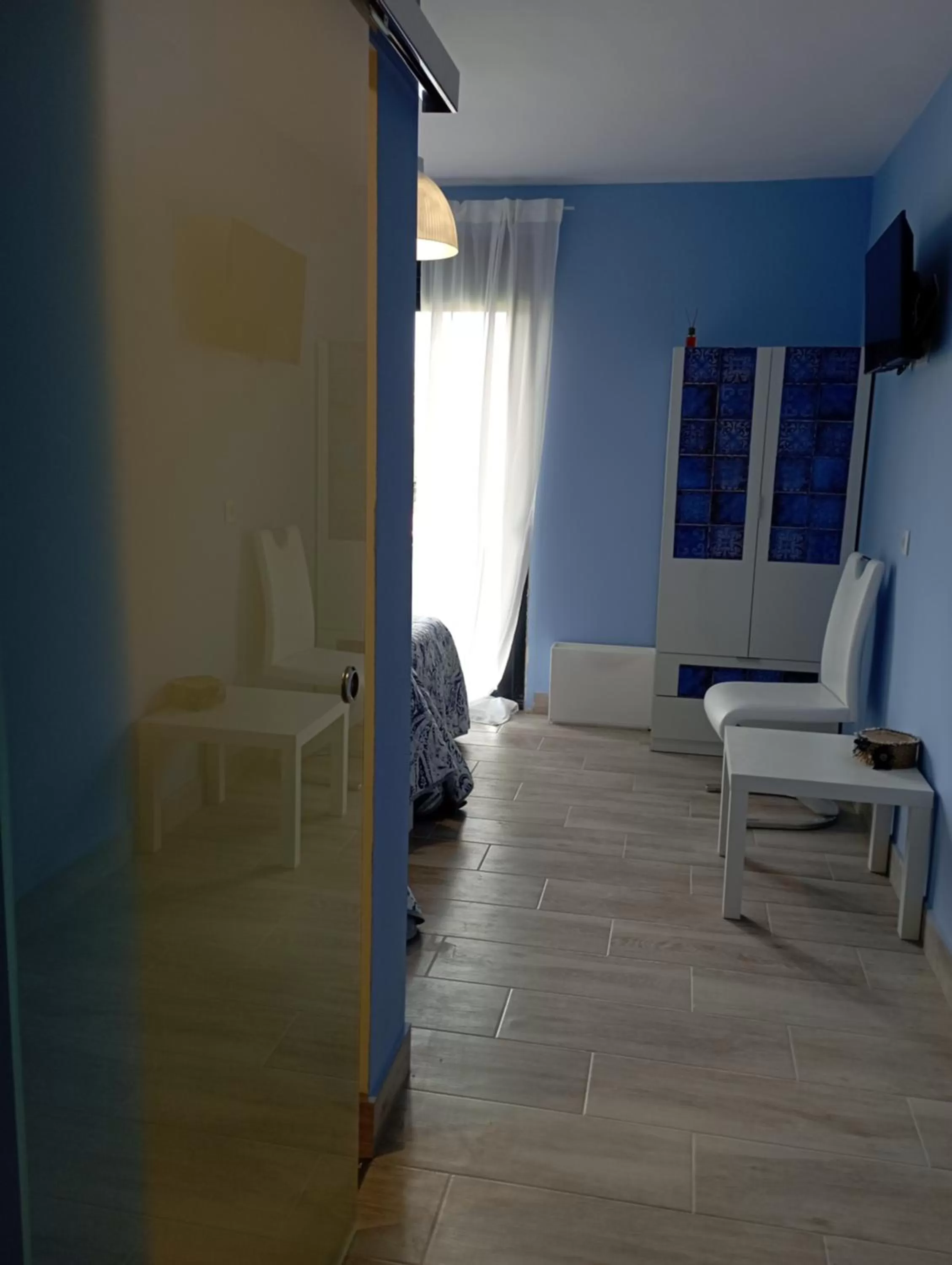 TV and multimedia, Seating Area in Cabezo Buñuel Hostal