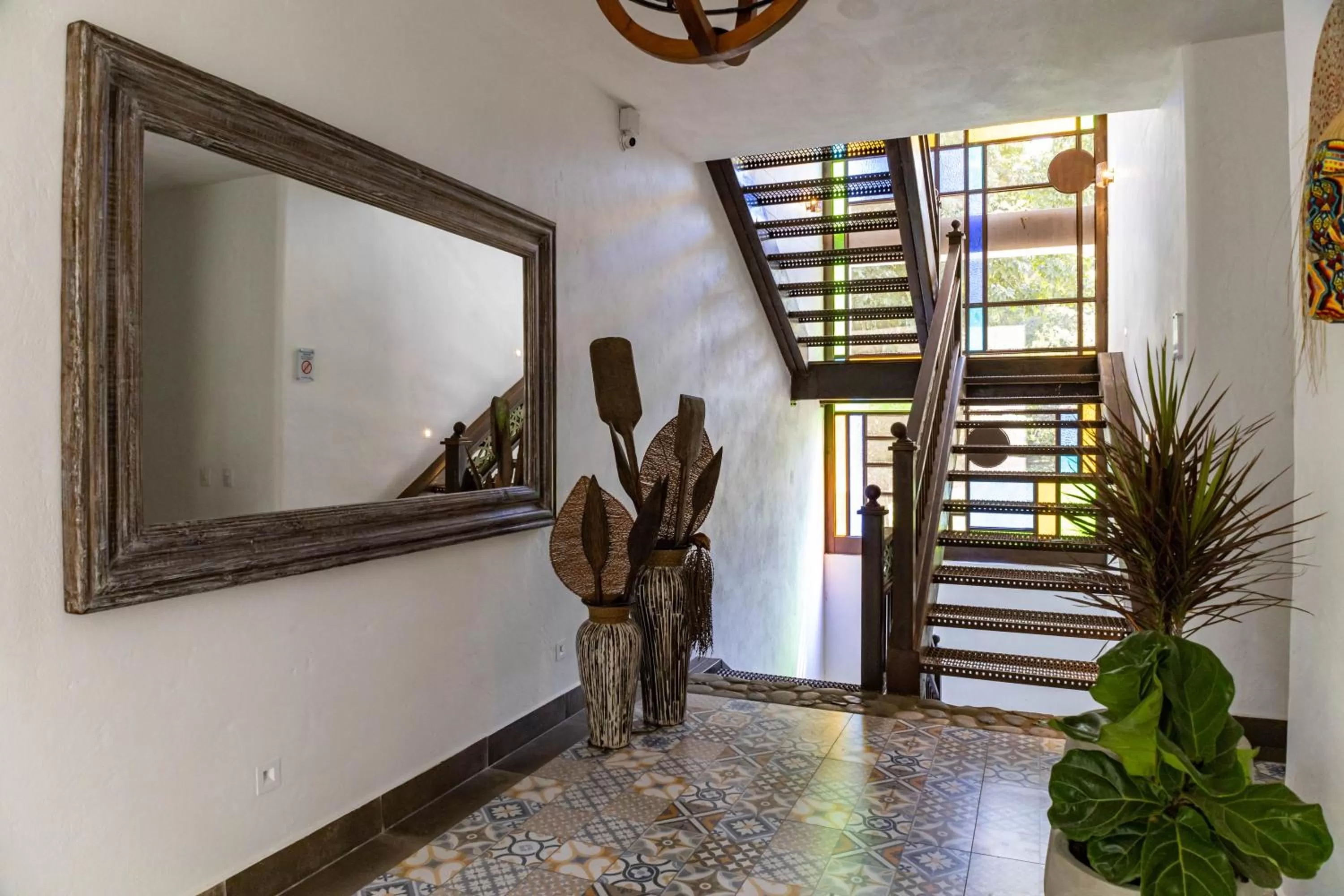 Decorative detail in Casa Jacaranda Hotel Boutique