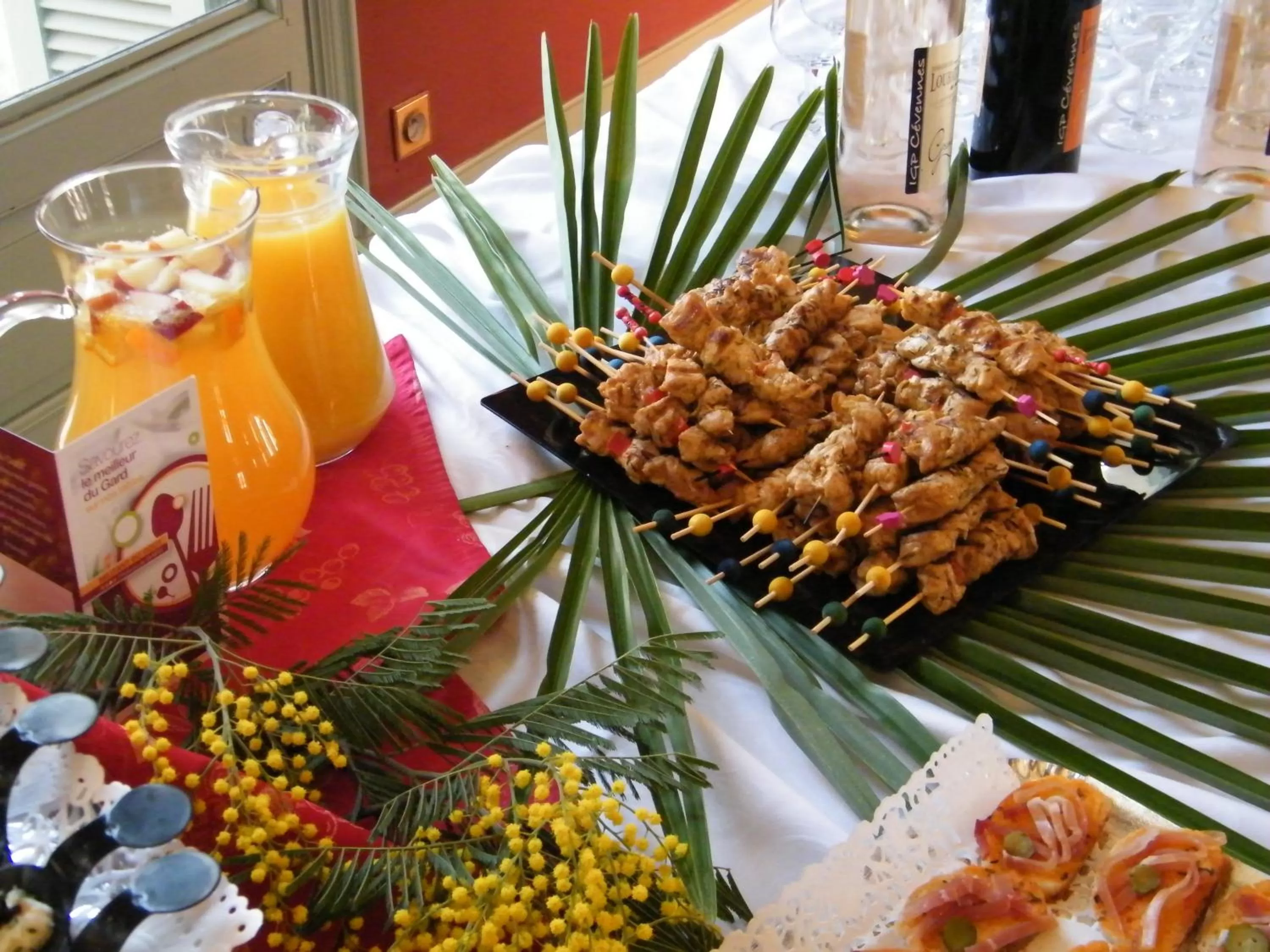 Food and drinks in Logis Hotel Restaurant L'Esquielle