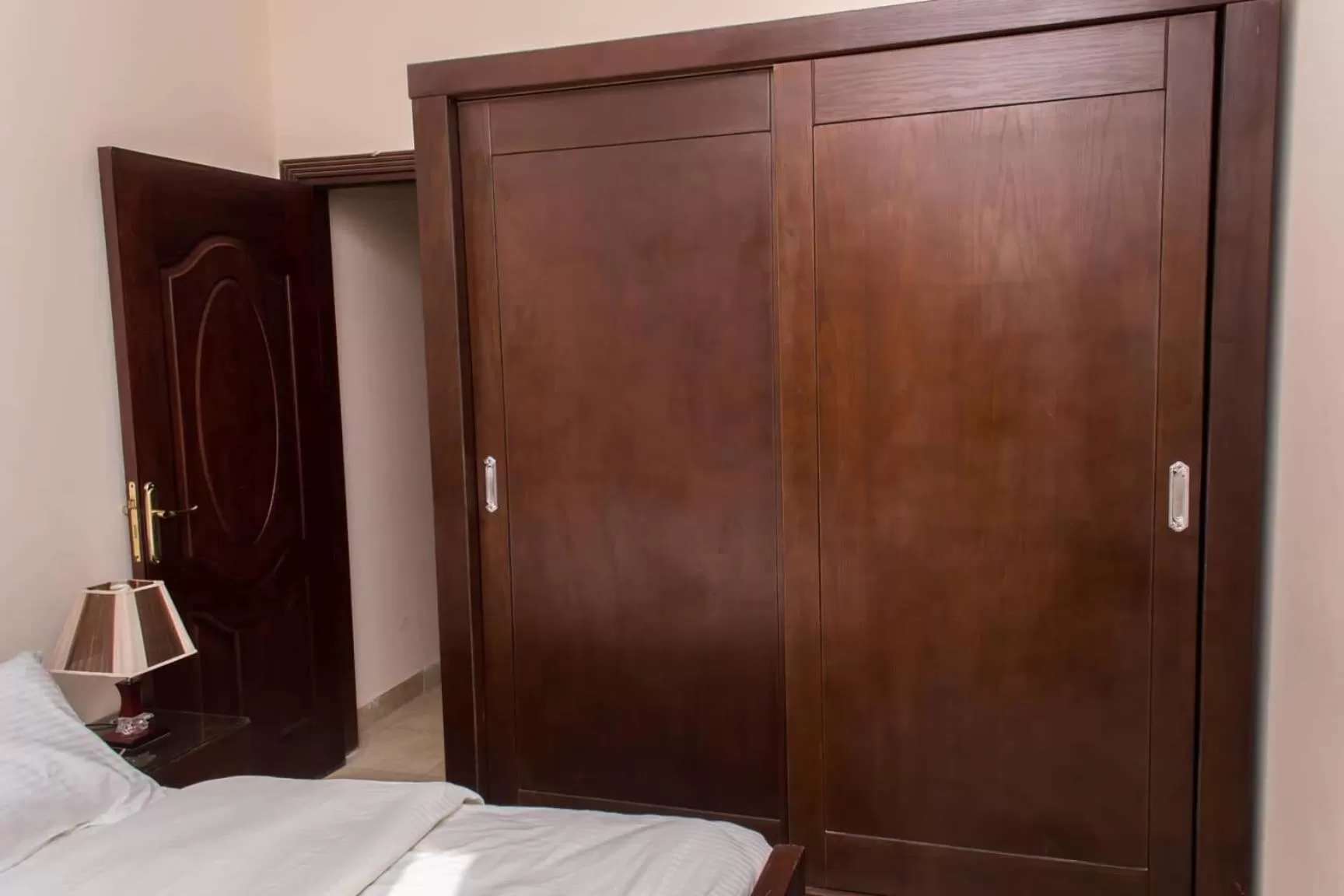 Bedroom, Bathroom in Charbel apartments