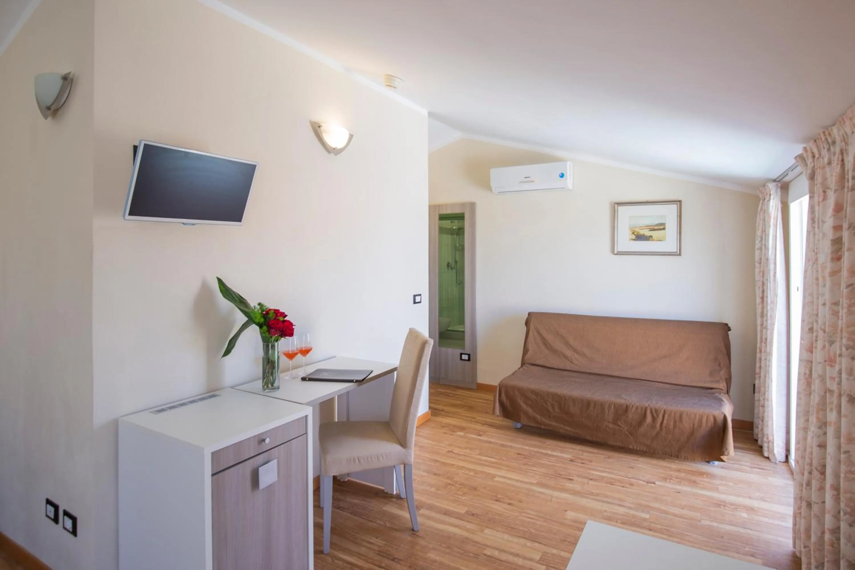 Bed in Hotel Fabricia