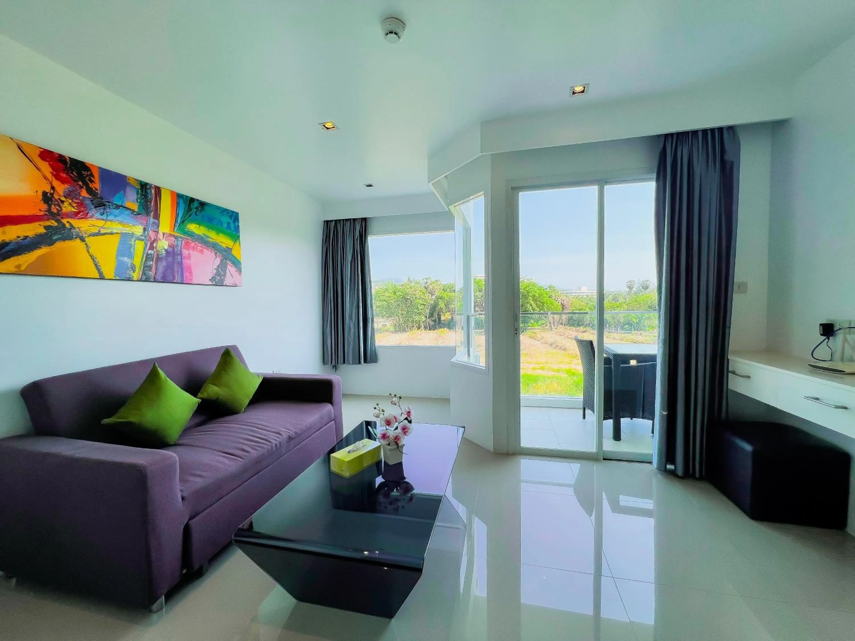 Living room in Grand Sunset Hotel Phuket